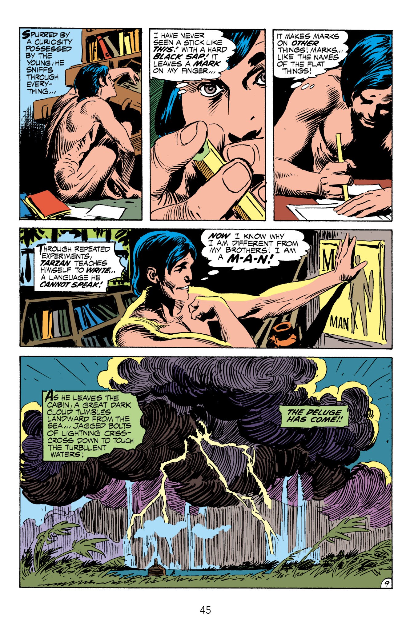 Read online Edgar Rice Burroughs' Tarzan The Joe Kubert Years comic -  Issue # TPB 1 (Part 1) - 46