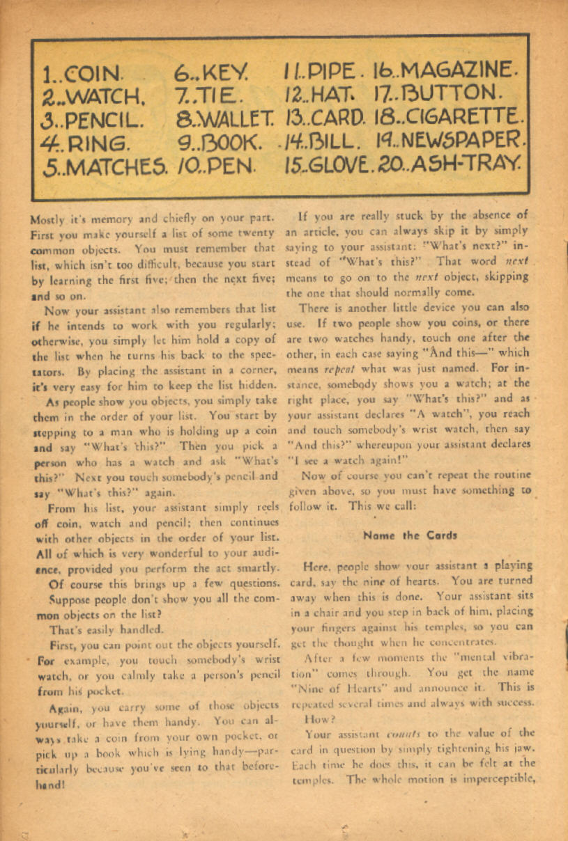 Read online Super-Magician Comics comic -  Issue #54 - 25