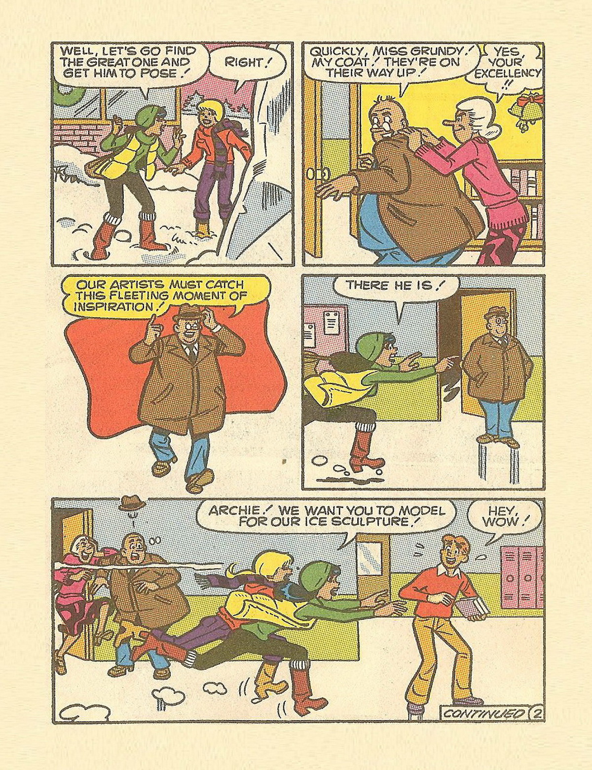 Read online Betty and Veronica Digest Magazine comic -  Issue #23 - 239