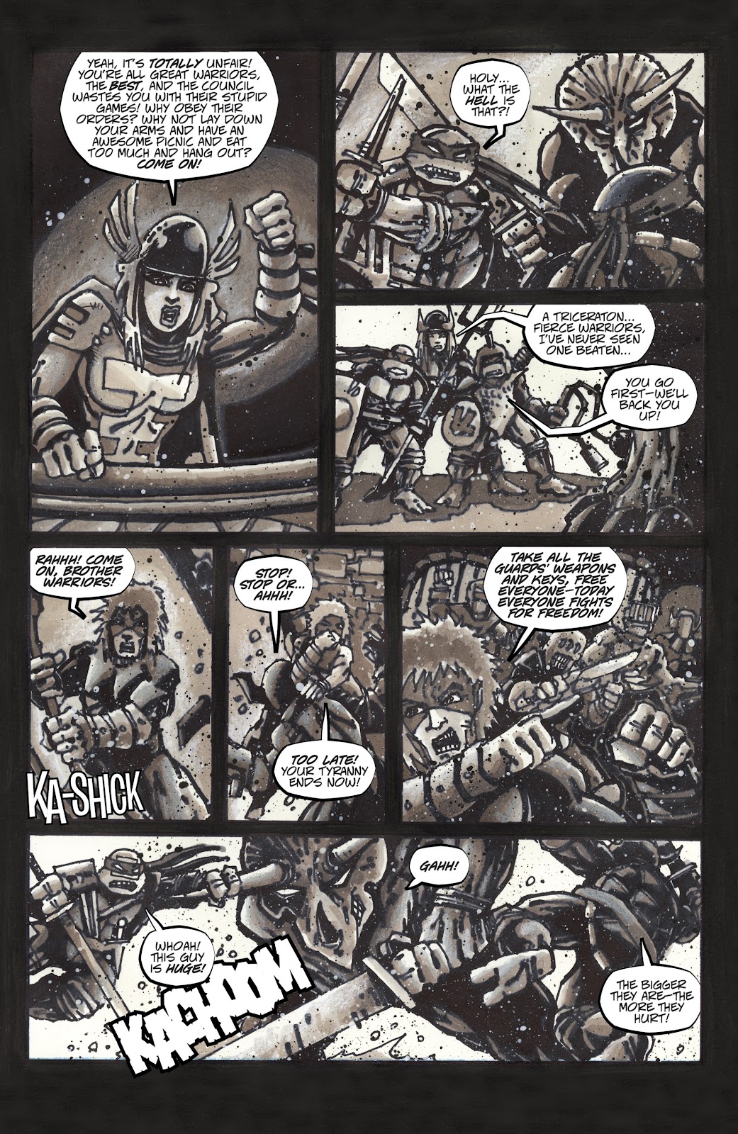 Teenage Mutant Ninja Turtles (2011) issue Annual 2014 - Page 35