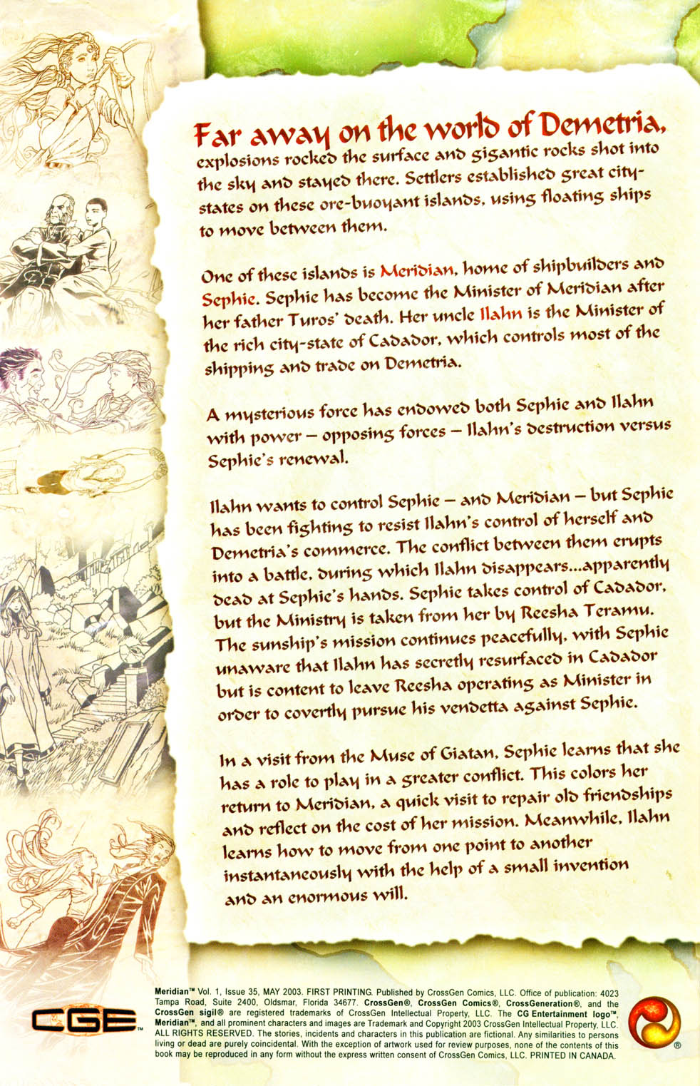 Read online Meridian comic -  Issue #35 - 2