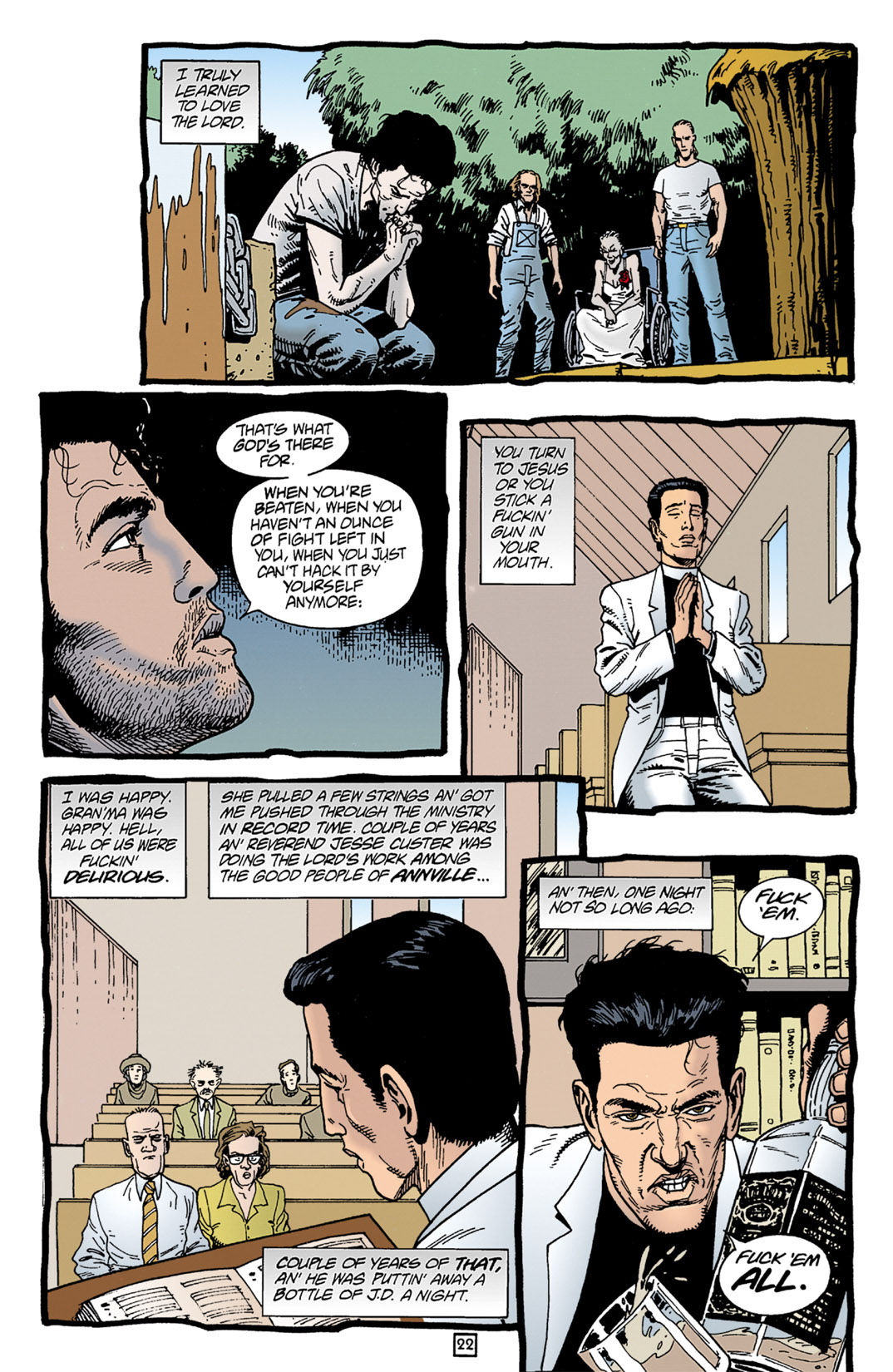 Read online Preacher comic -  Issue #10 - 23