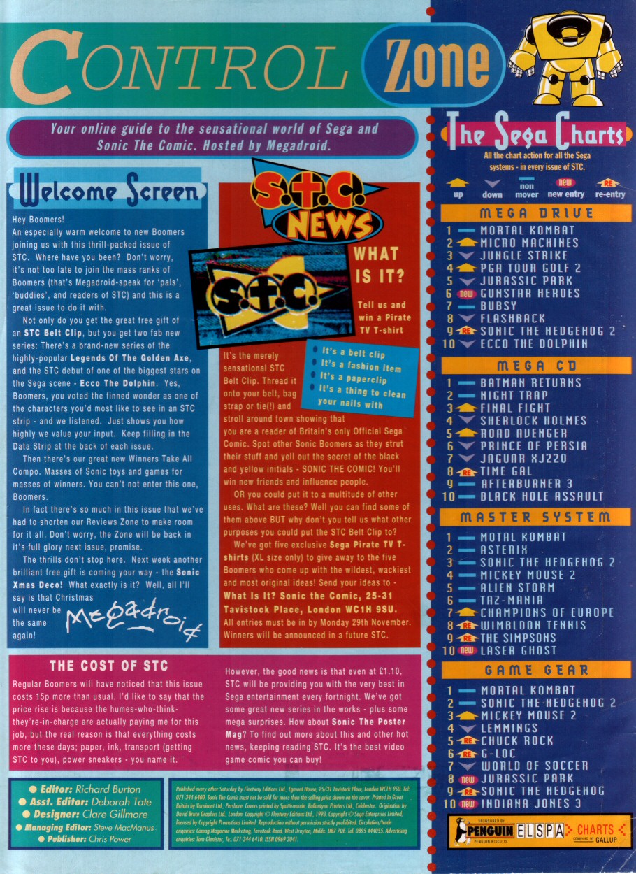 Read online Sonic the Comic comic -  Issue #13 - 2