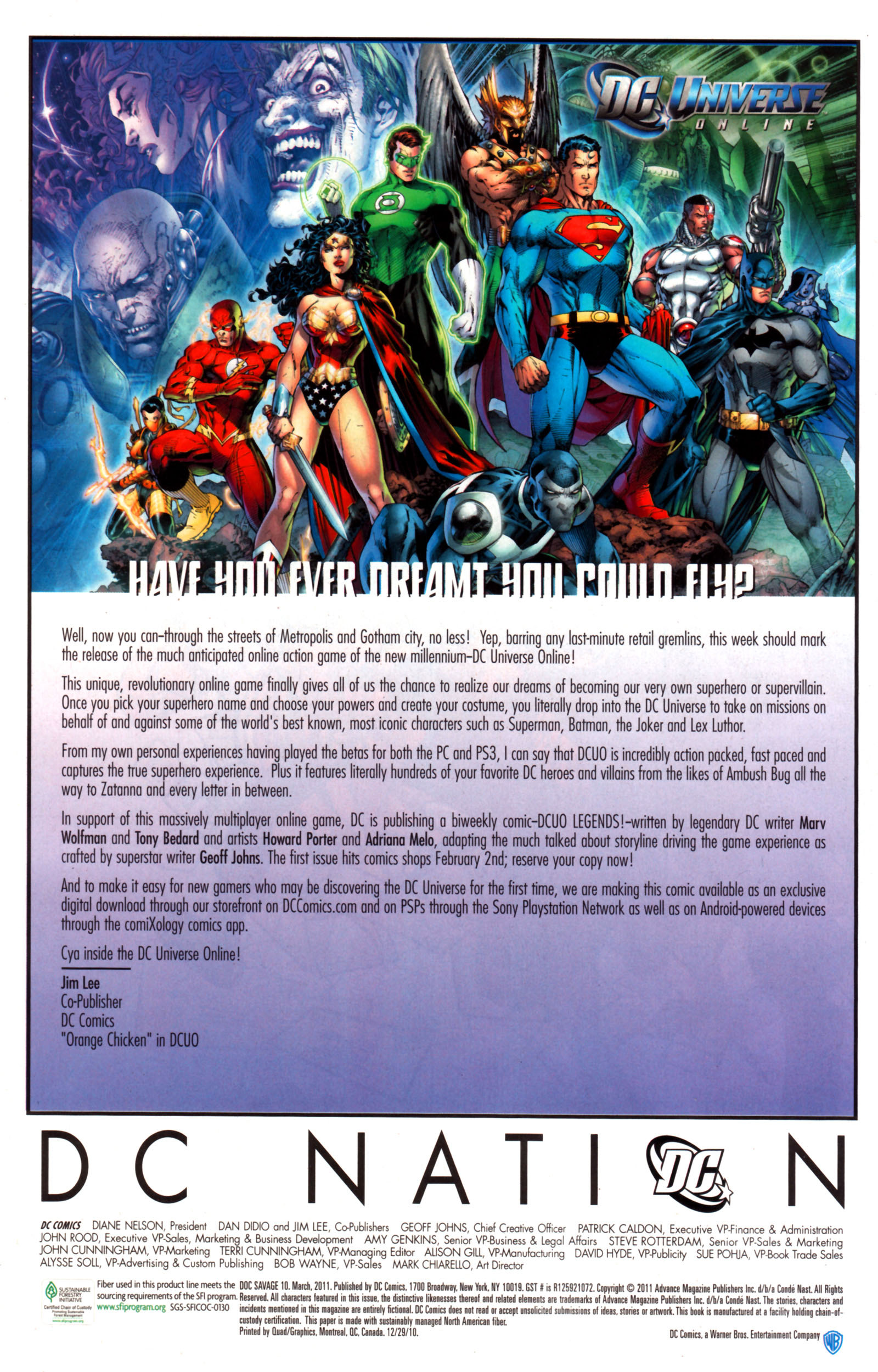 Read online Doc Savage (2010) comic -  Issue #10 - 22