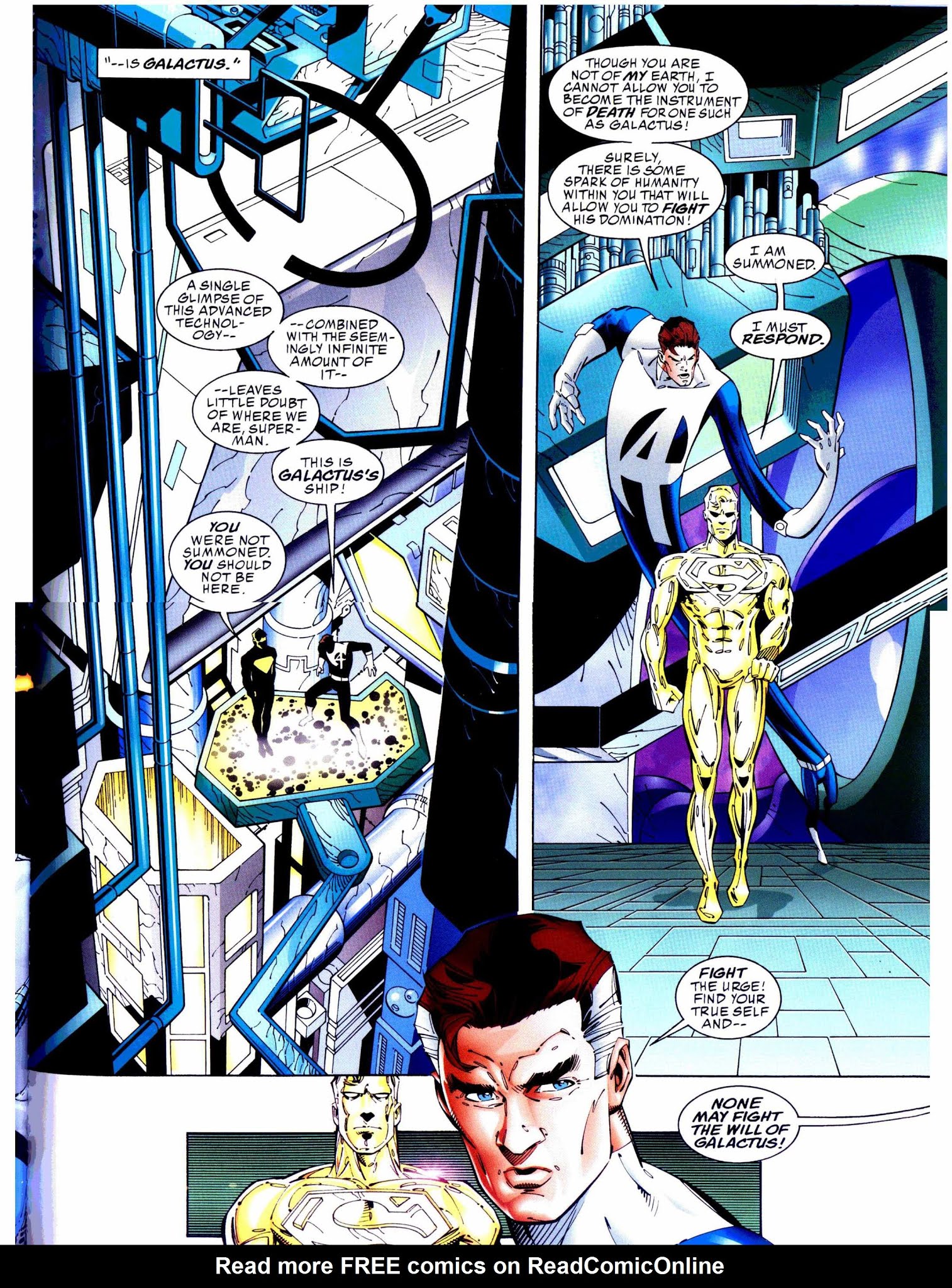 Read online Superman/Fantastic Four comic -  Issue # Full - 26