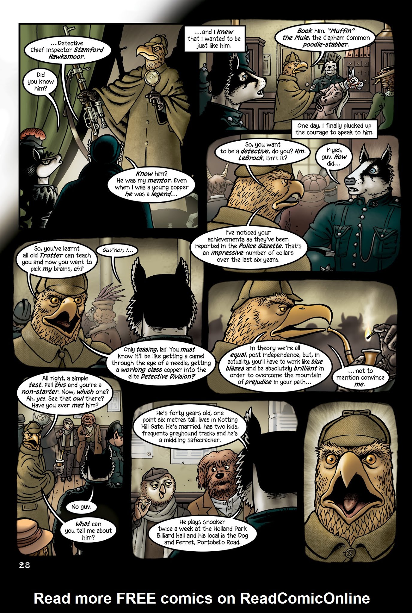 Read online Grandville Force Majeur comic -  Issue # TPB (Part 1) - 30