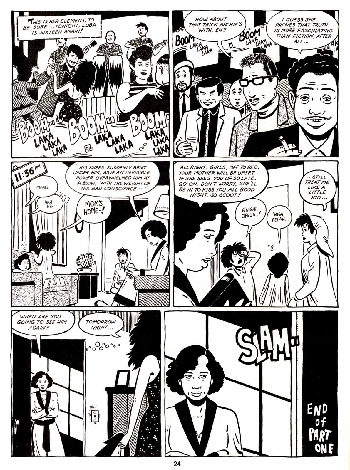 Read online Love and Rockets (1982) comic -  Issue #5 - 26