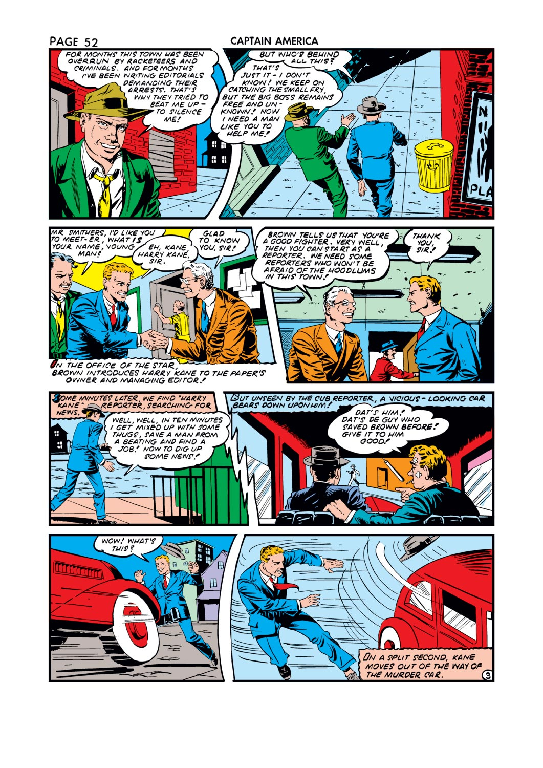 Read online Captain America Comics comic -  Issue #9 - 52