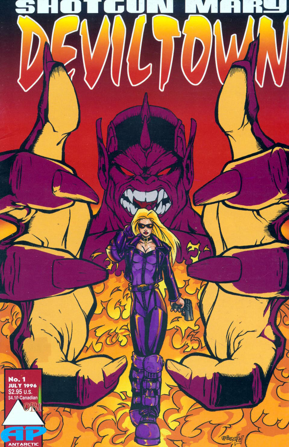 Read online Shotgun Mary:  Deviltown comic -  Issue # Full - 1