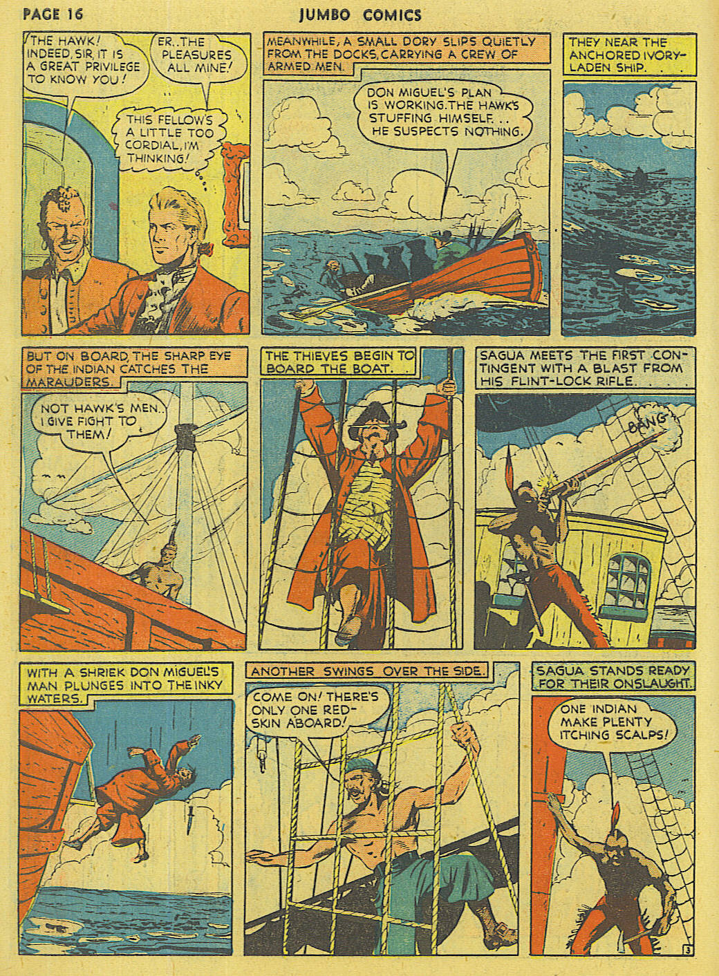 Read online Jumbo Comics comic -  Issue #25 - 18