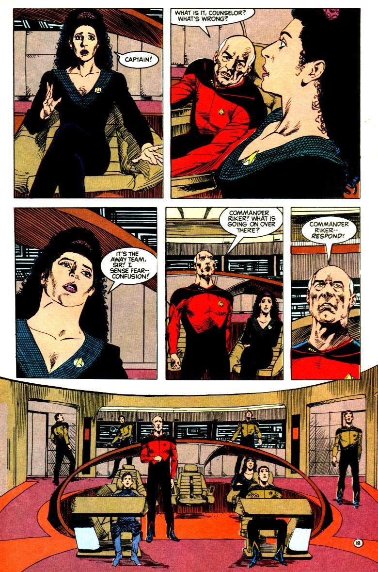 Read online Star Trek: The Next Generation (1989) comic -  Issue #3 - 19
