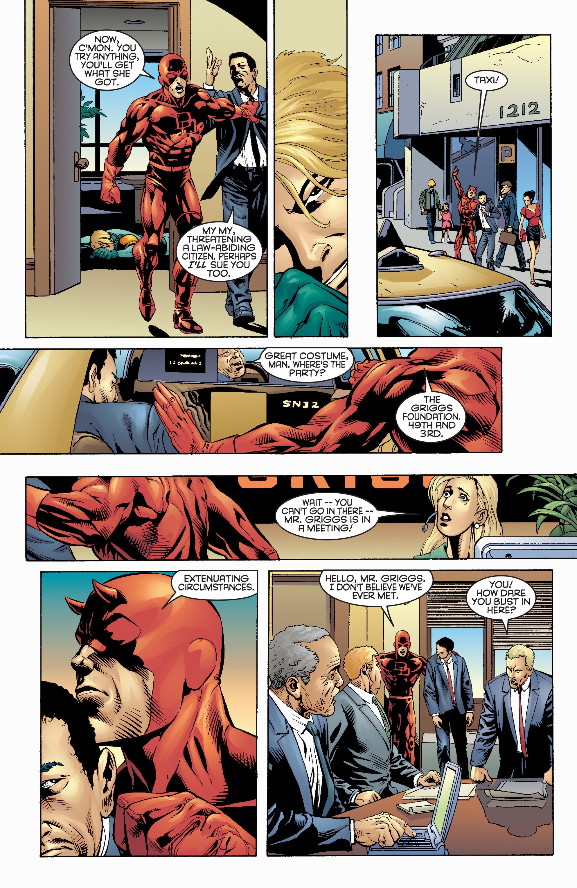 Read online Marvel Knights Daredevil by Bendis, Jenkins, Gale & Mack: Unusual Suspects comic -  Issue # TPB (Part 3) - 55