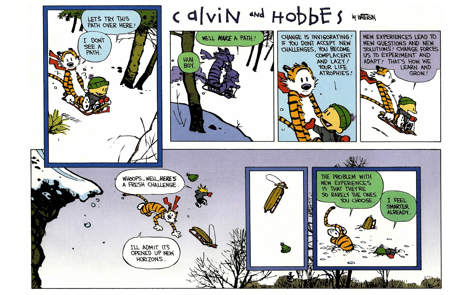 Calvin and Hobbes issue 11 - Page 155