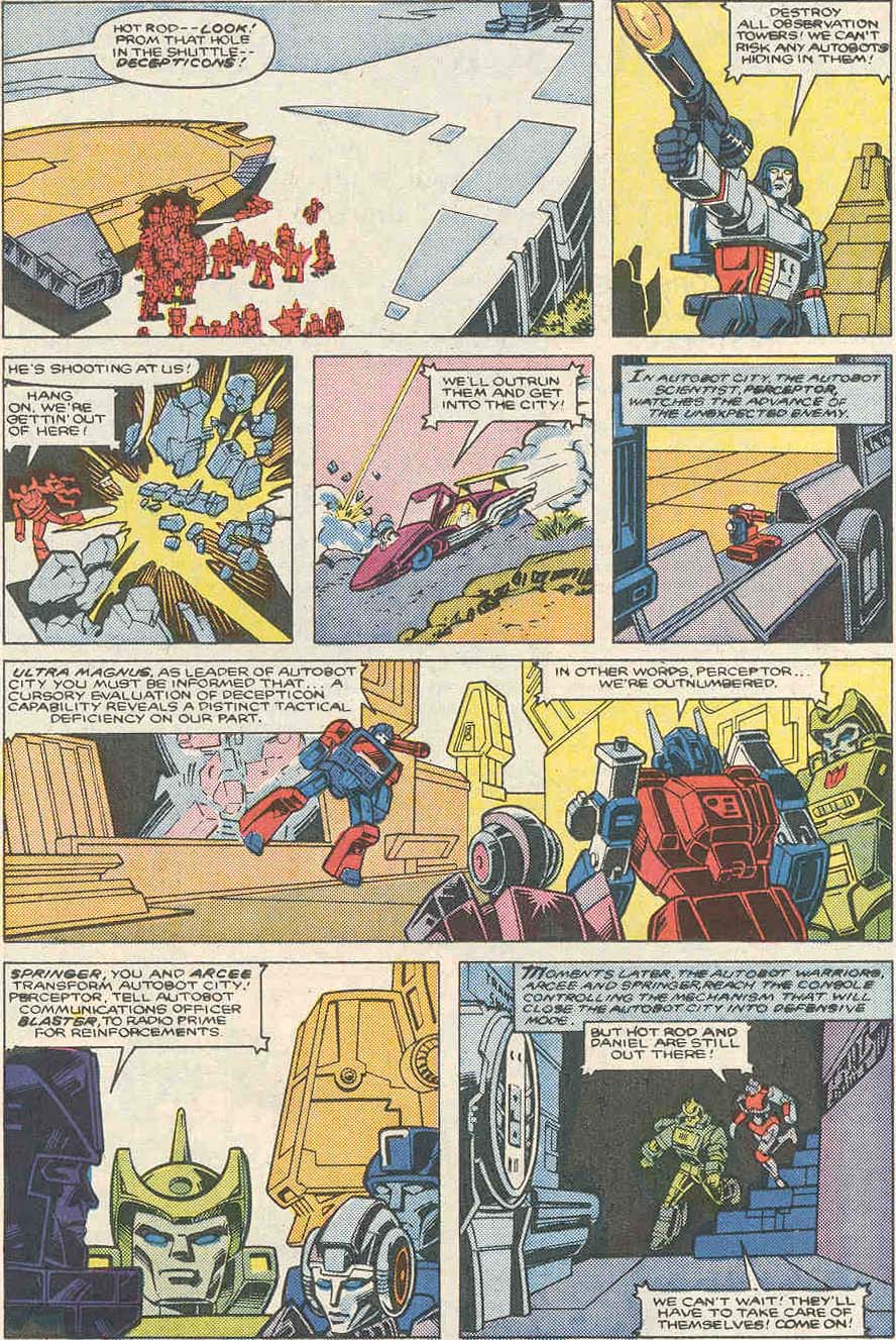 Read online The Transformers: The Movie comic -  Issue #1 - 10