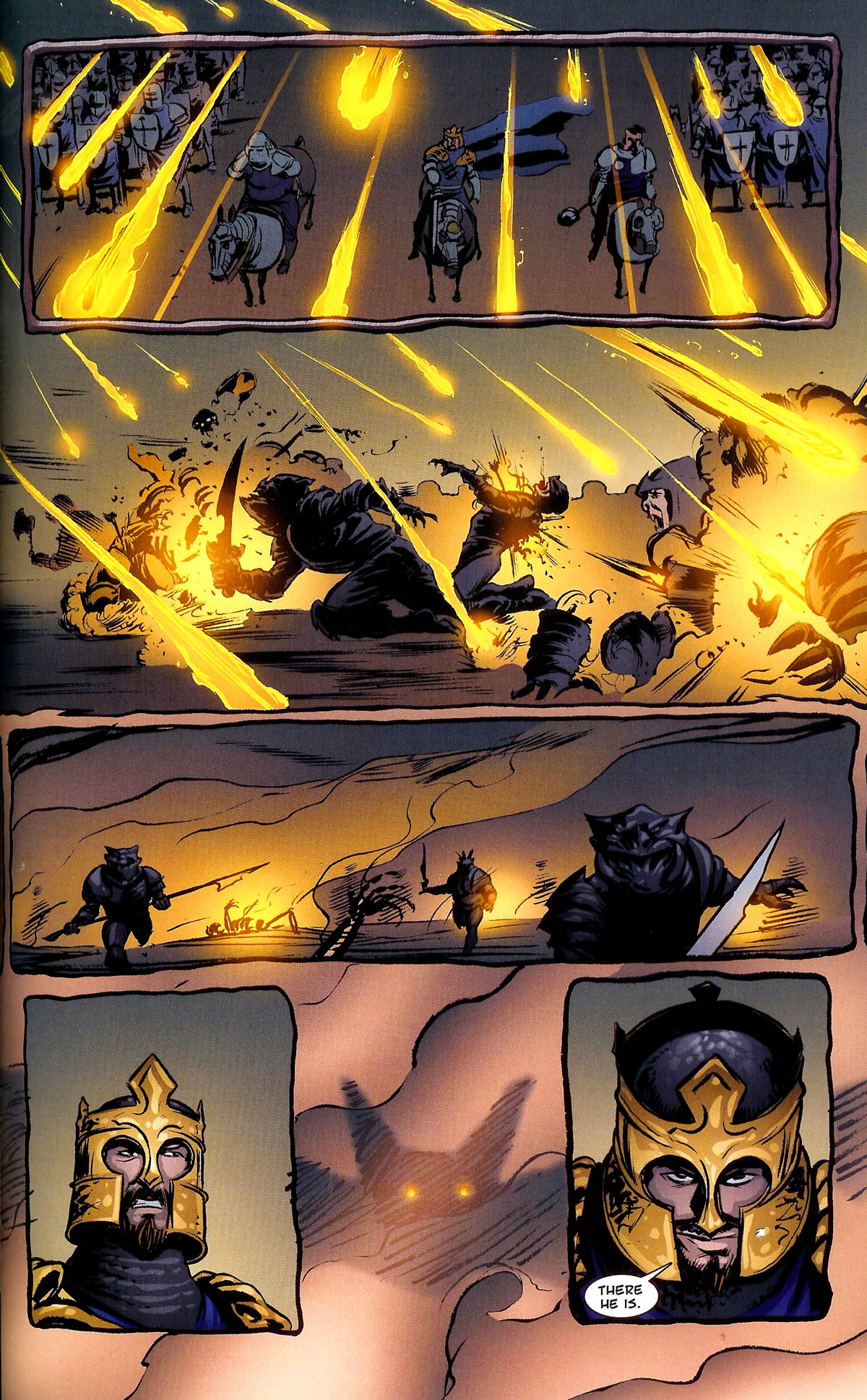 Read online Dracula vs King Arthur comic -  Issue #4 - 37