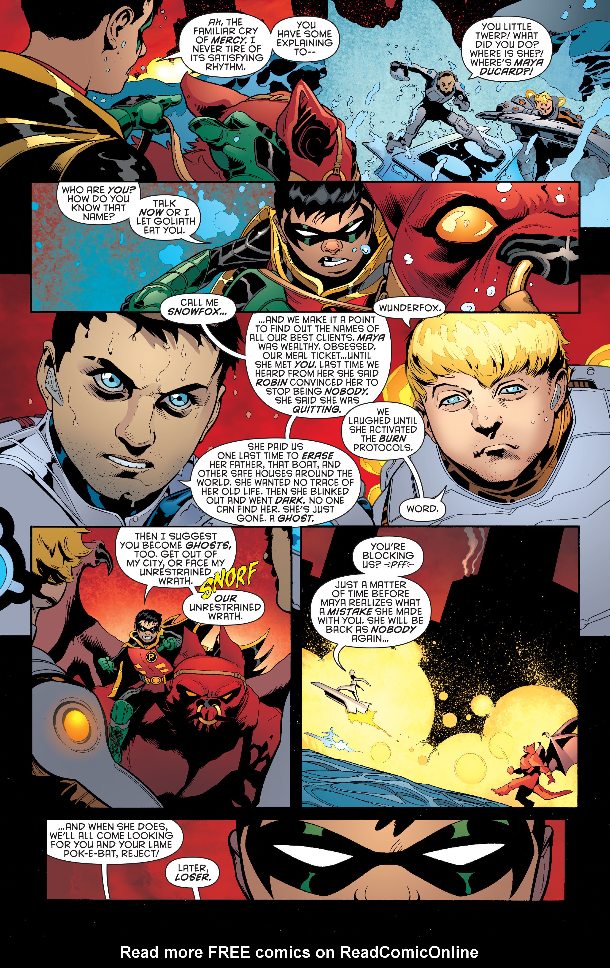Read online Robin: Son of Batman comic -  Issue #9 - 19