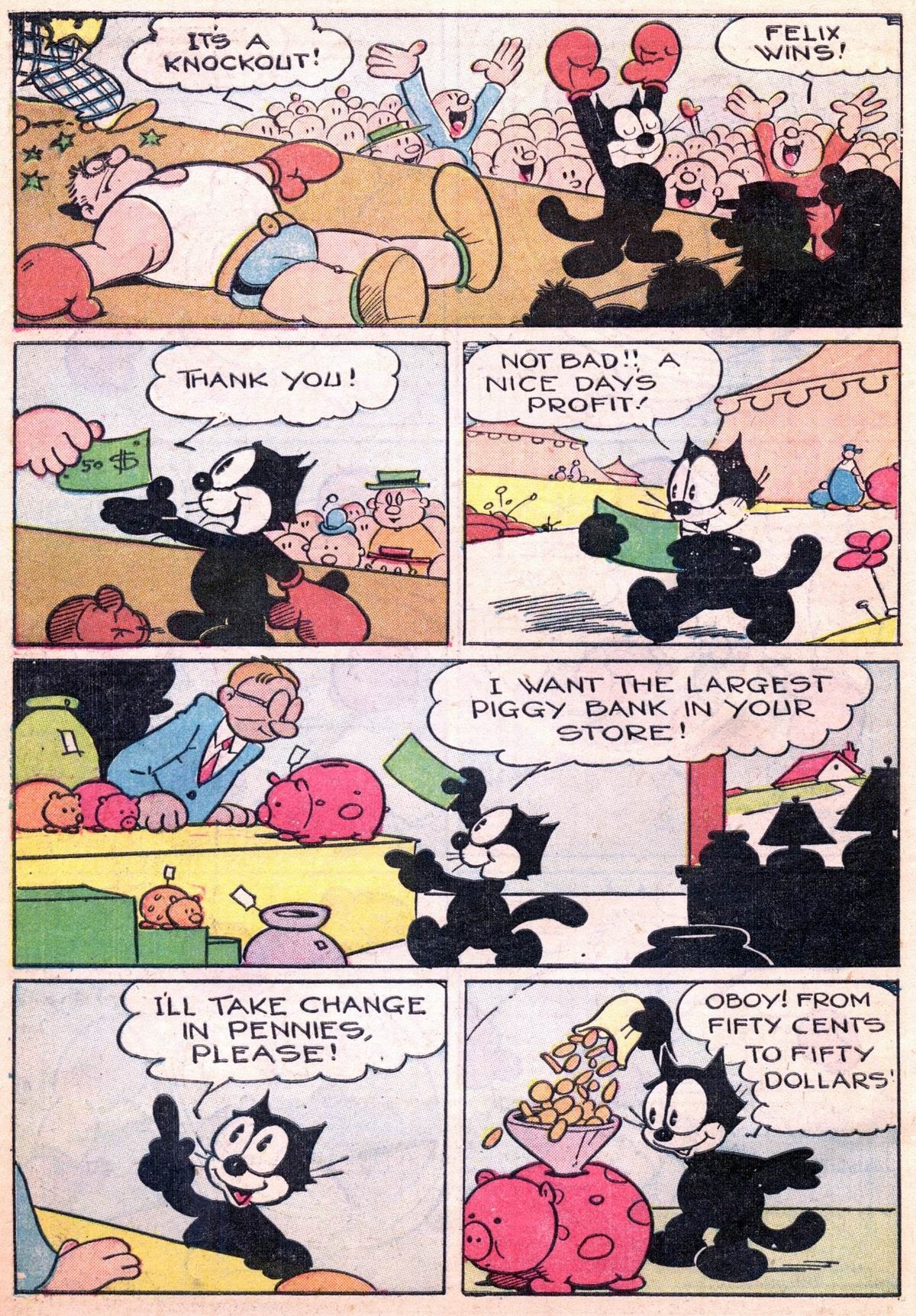 Read online Felix the Cat (1948) comic -  Issue #15 - 14