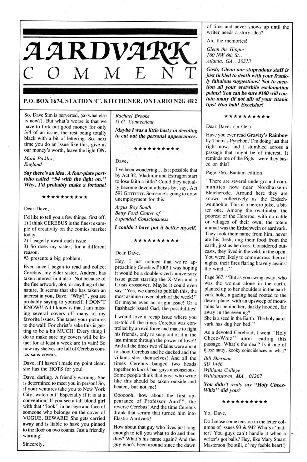 Cerebus Issue #98 #98 - English 23