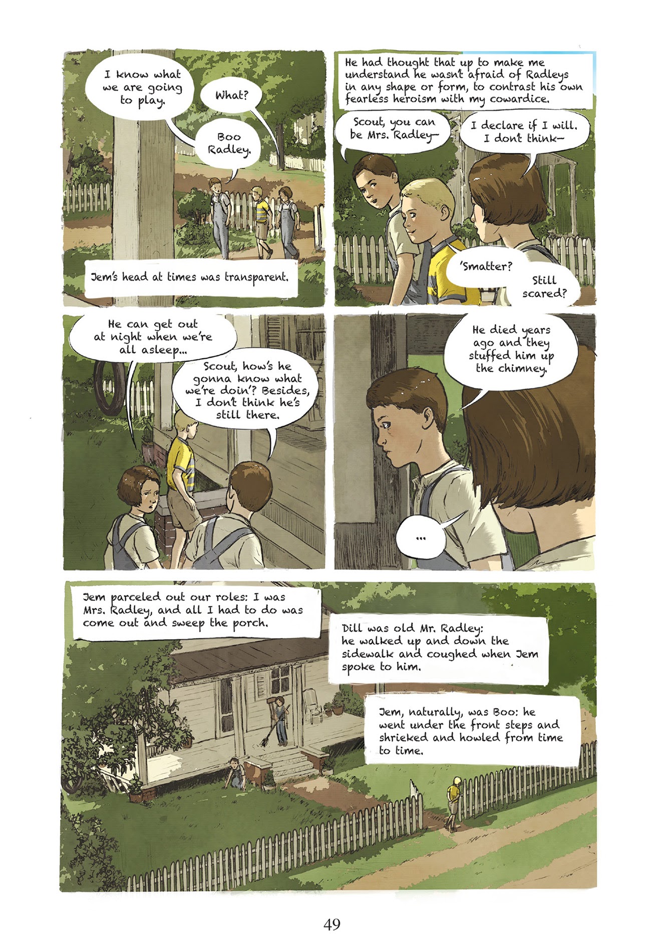 Read online To Kill a Mockingbird: A Graphic Novel comic -  Issue # TPB (Part 1) - 57