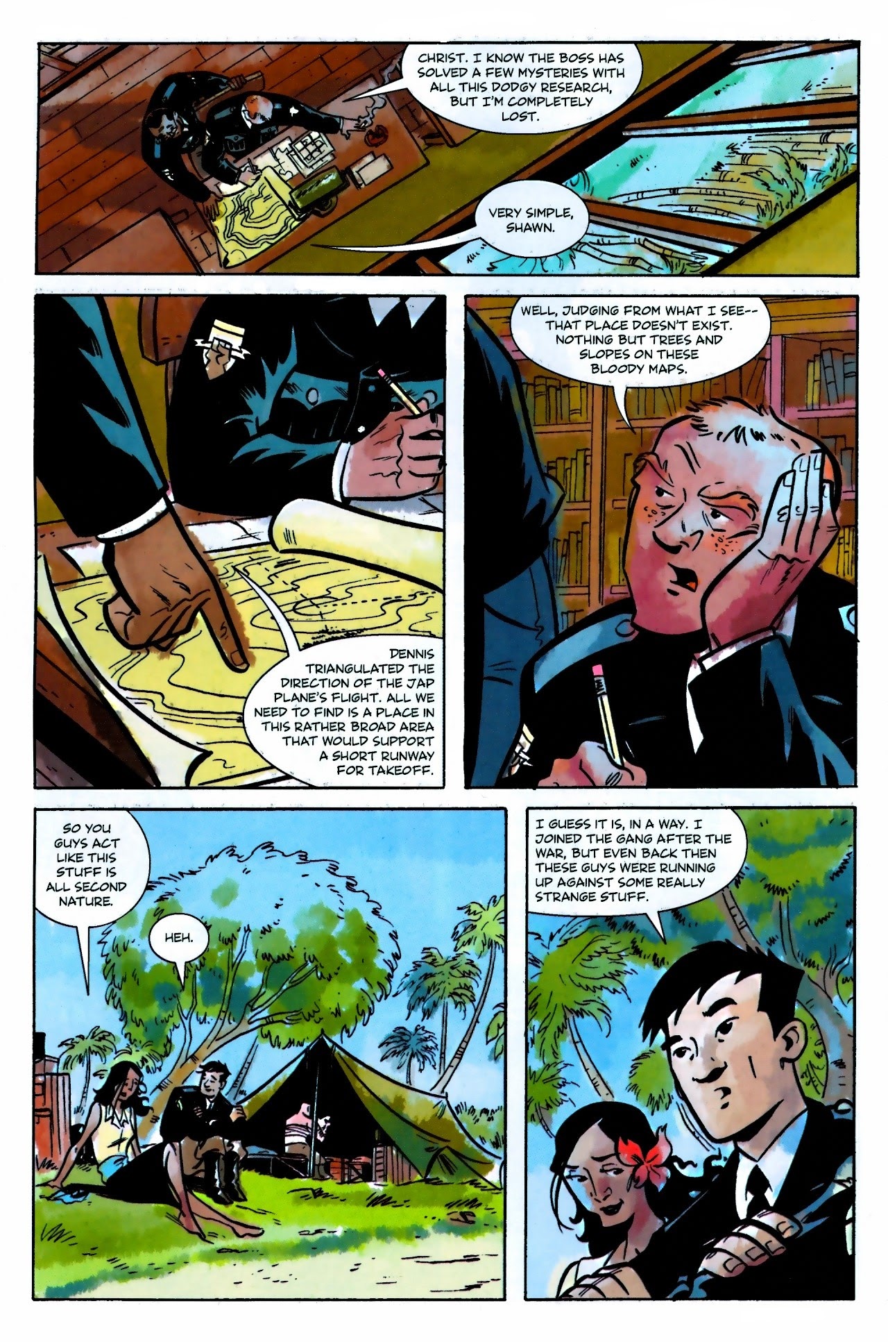 Read online Hawaiian Dick: Screaming Black Thunder comic -  Issue #2 - 11