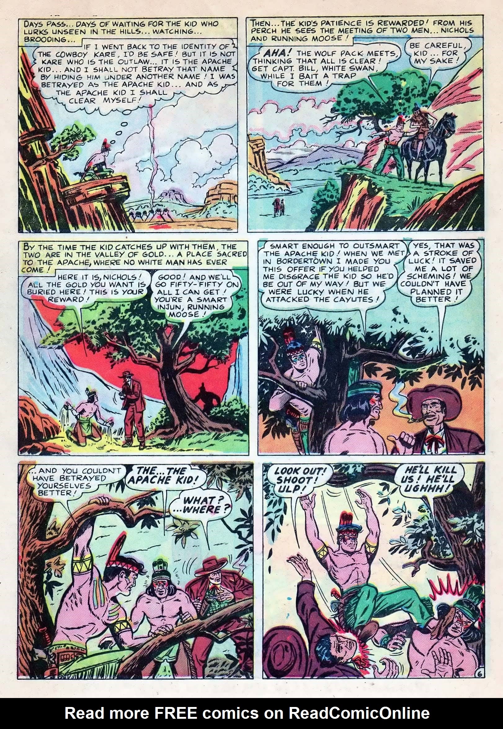 Read online Two Gun Western (1950) comic -  Issue #9 - 7