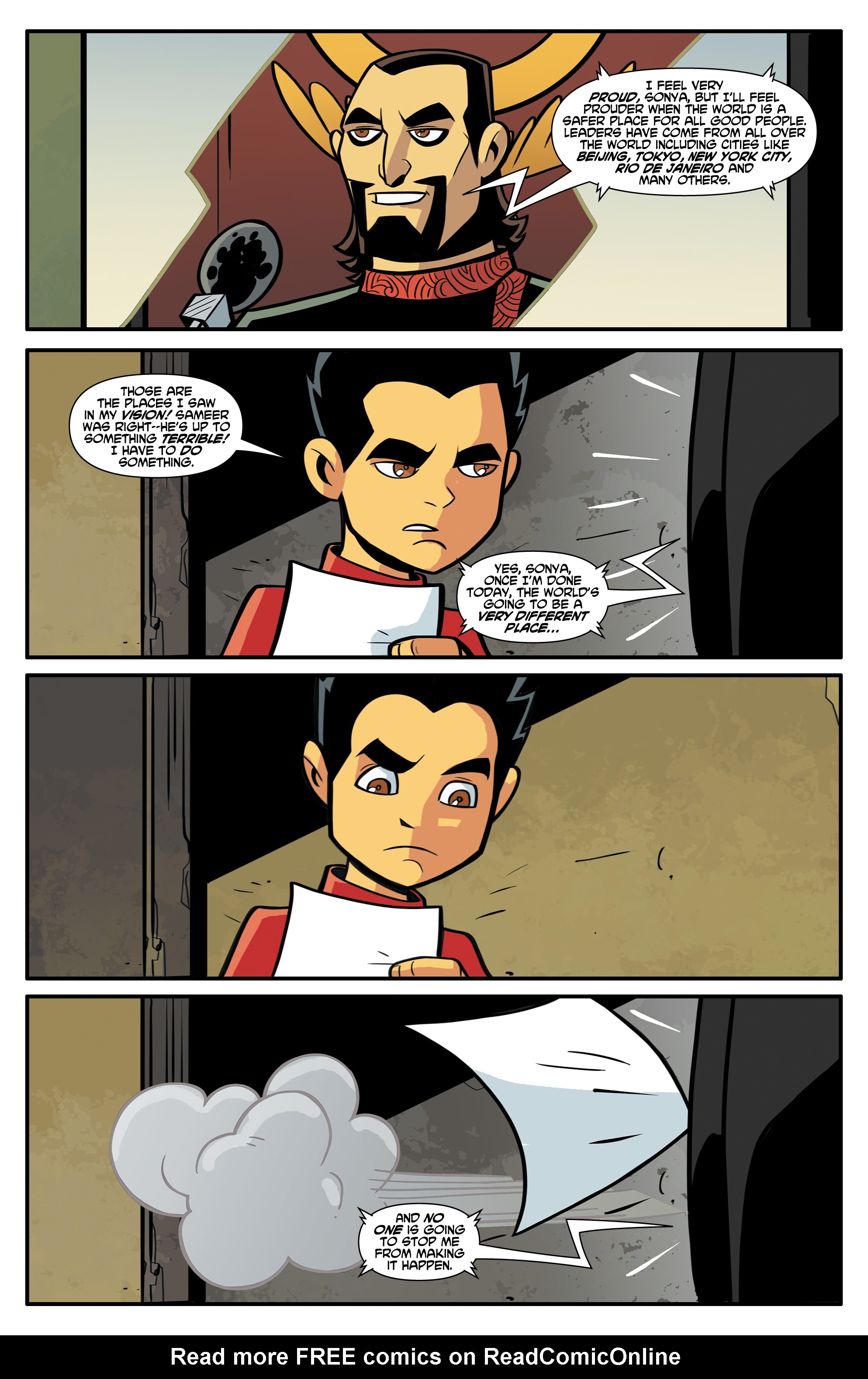 Read online Chakra the Invincible comic -  Issue #7 - 18
