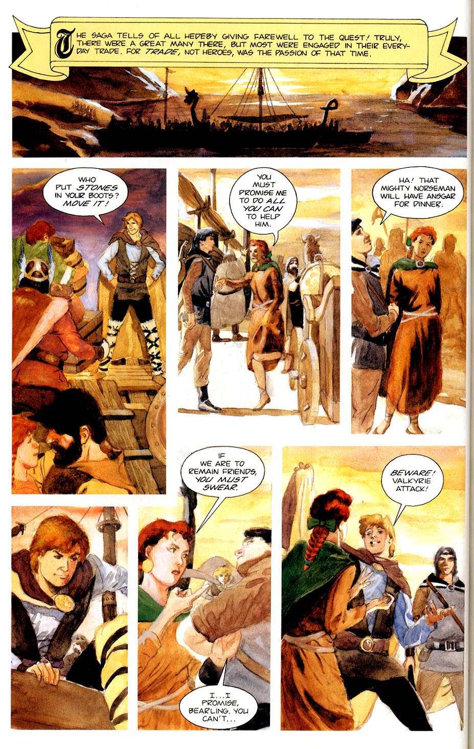 Read online Viking Glory: The Viking Prince comic -  Issue # TPB - 86