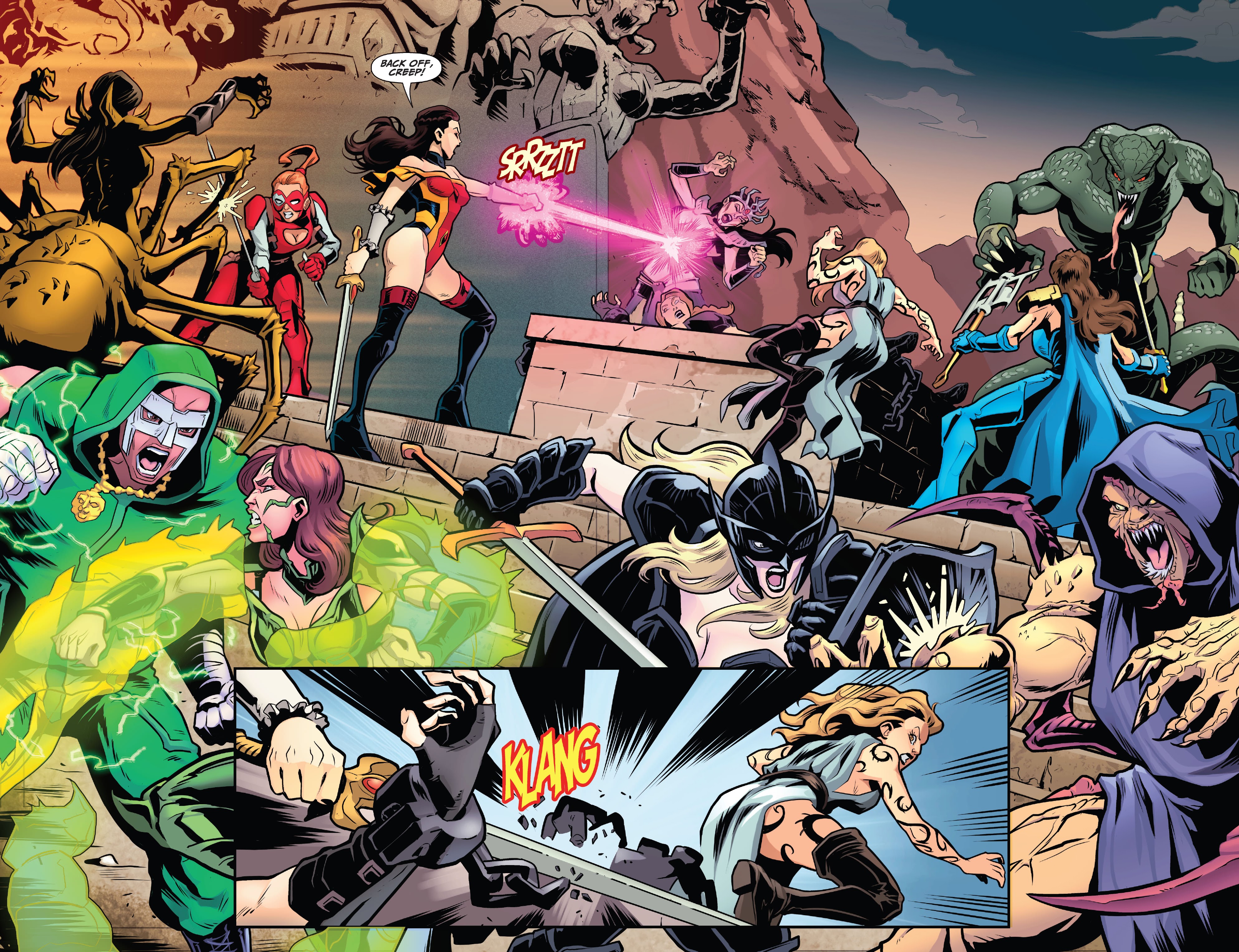 Read online Robyn Hood Annual: The Swarm comic -  Issue # Full - 55