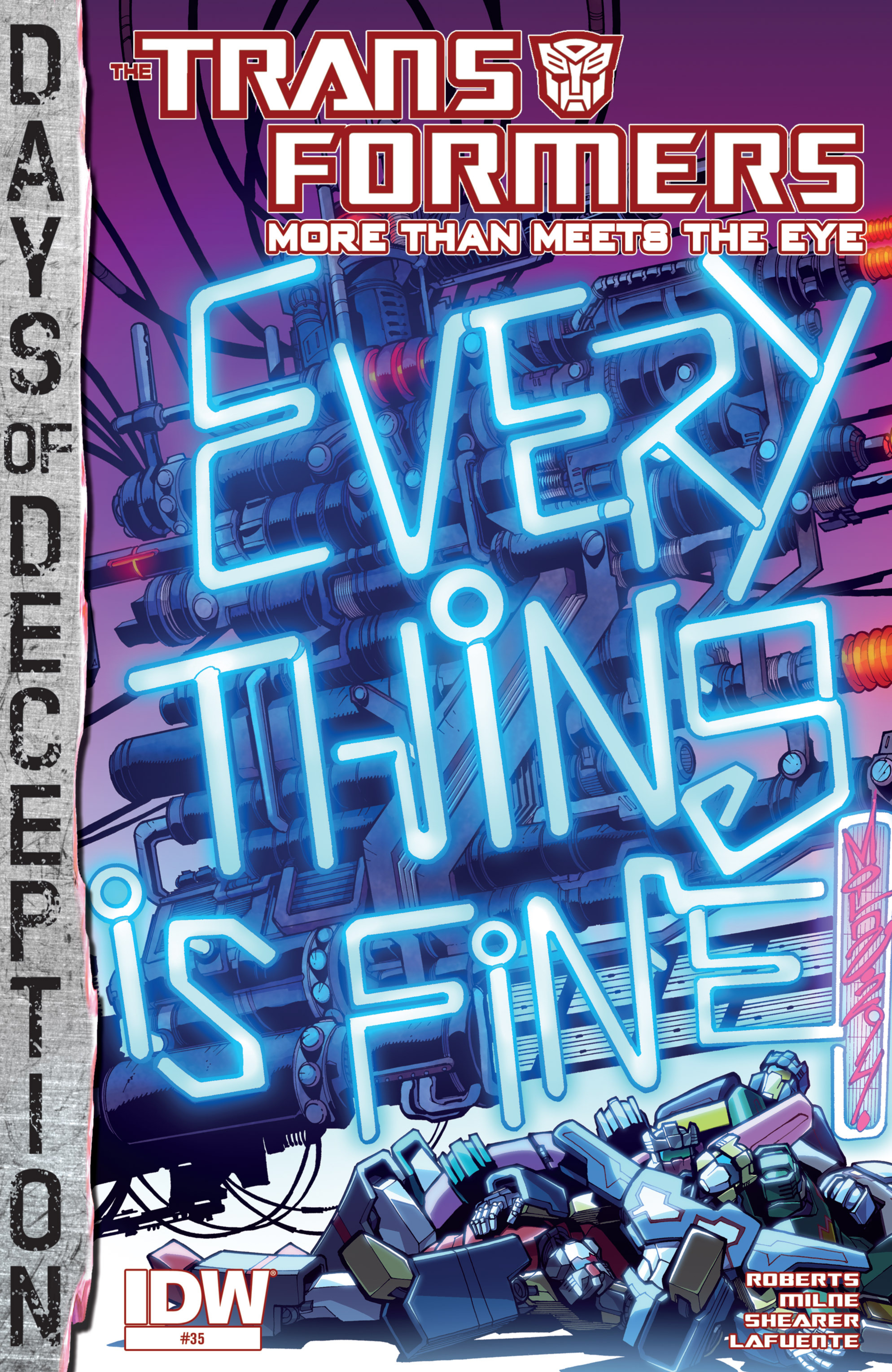 Read online The Transformers: More Than Meets The Eye comic -  Issue #35 - 1