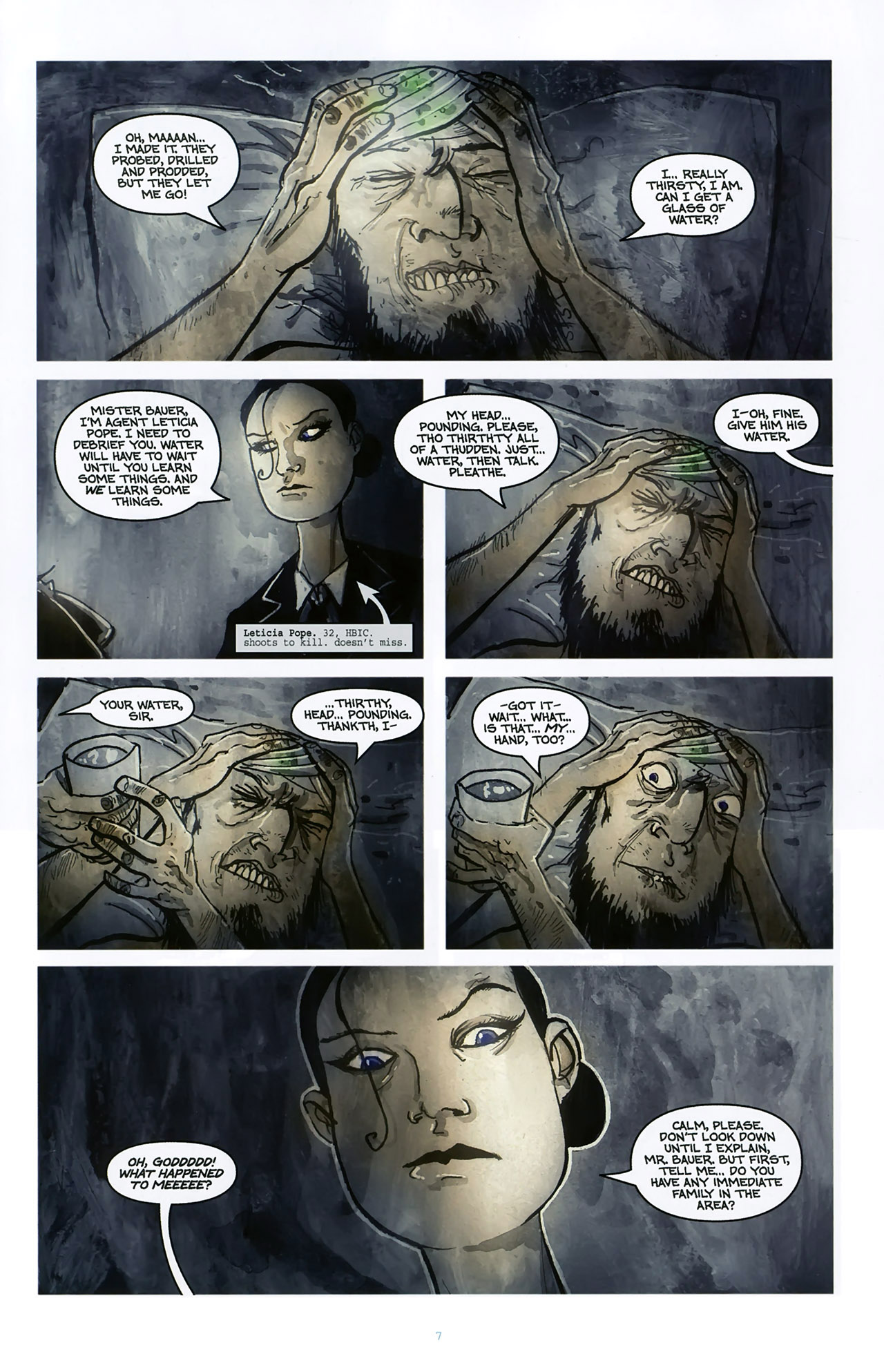 Read online Groom Lake comic -  Issue #1 - 9