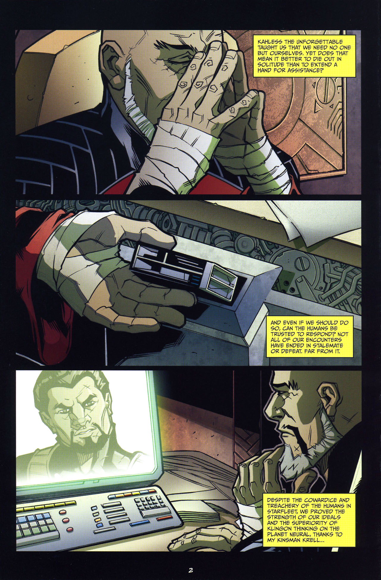 Read online Star Trek: Klingons: Blood Will Tell comic -  Issue #3 - 4