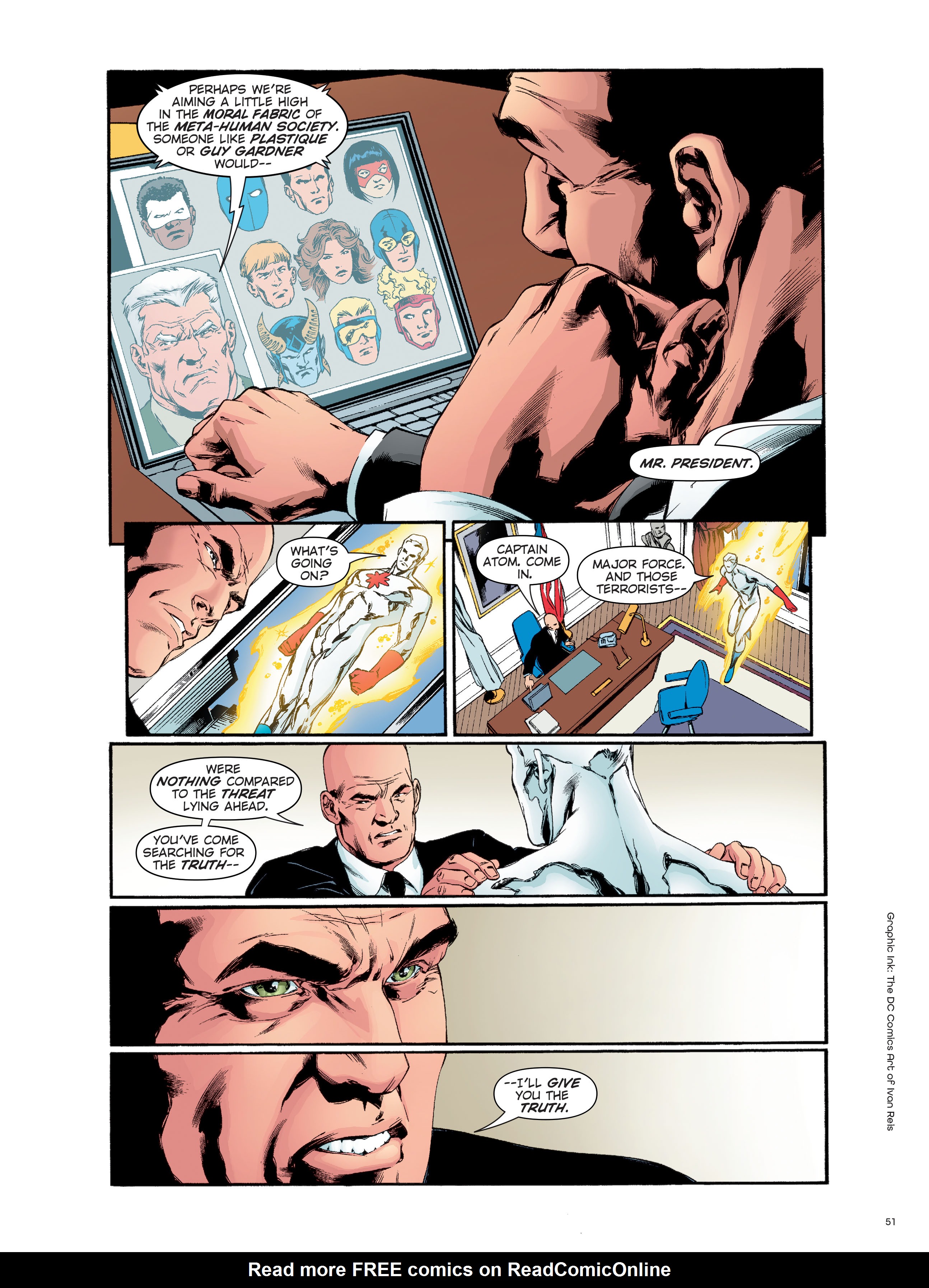 Read online Graphic Ink: The DC Comics Art of Ivan Reis comic -  Issue # TPB (Part 1) - 51