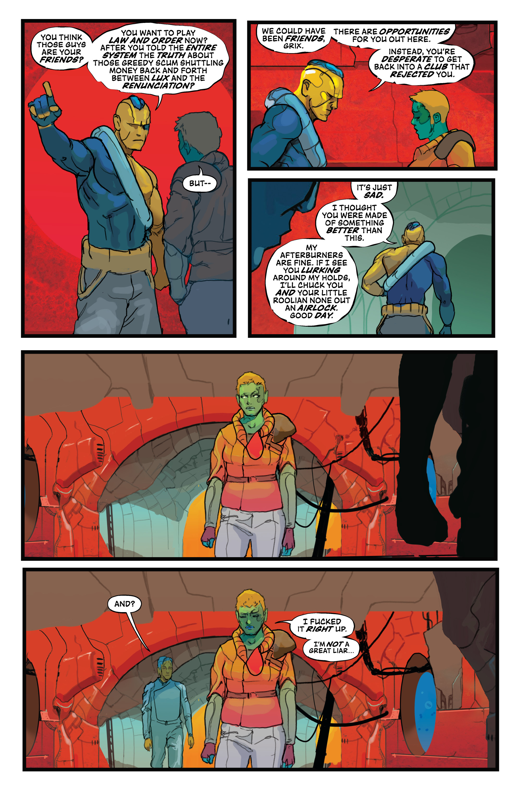 Read online Invisible Kingdom comic -  Issue #8 - 21