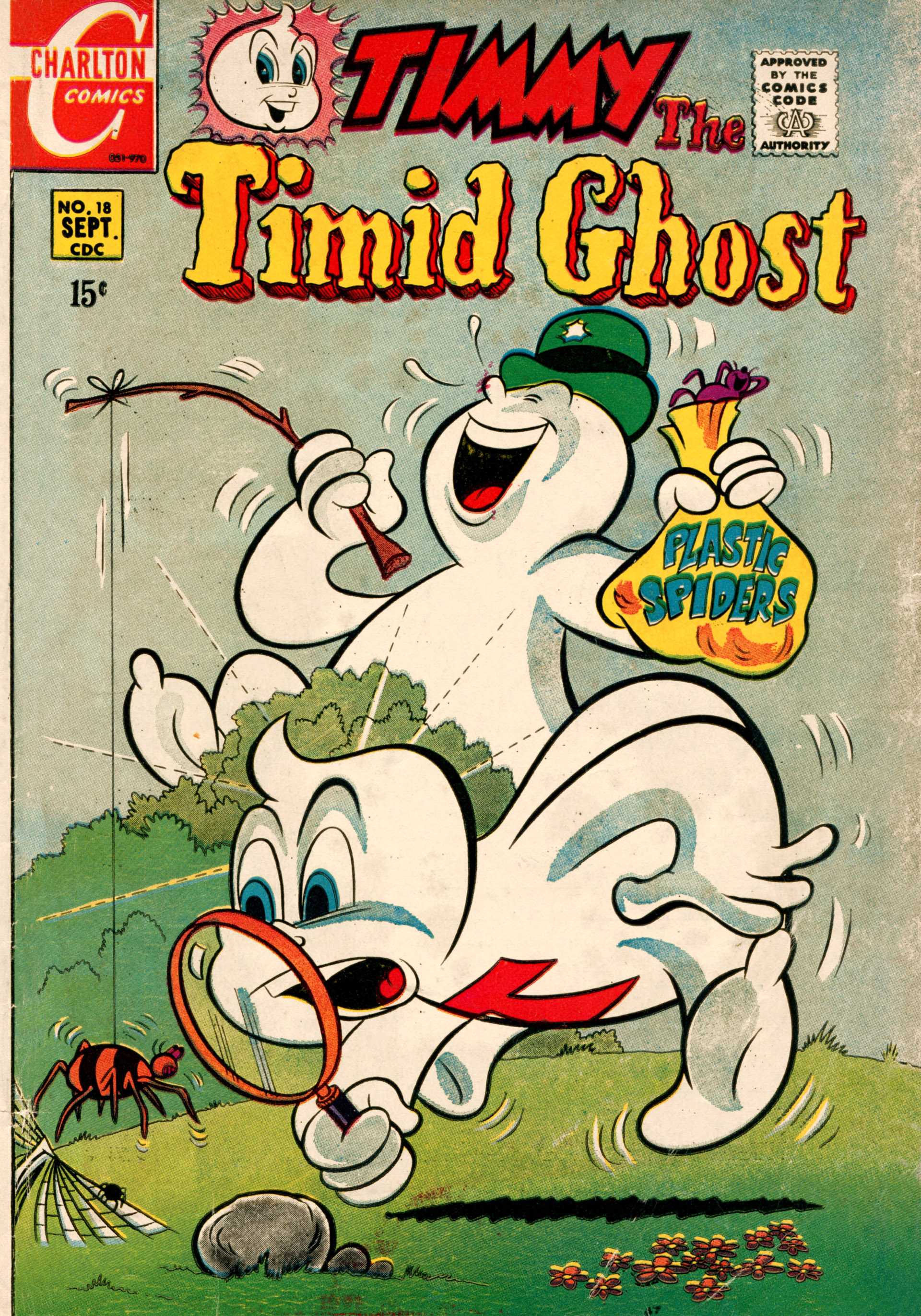 Read online Timmy the Timid Ghost comic -  Issue #18 - 1