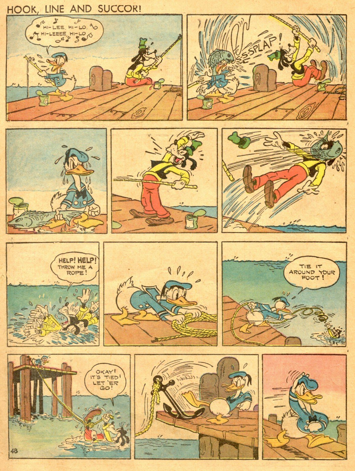 Read online Walt Disney's Comics and Stories comic -  Issue #1 - 51