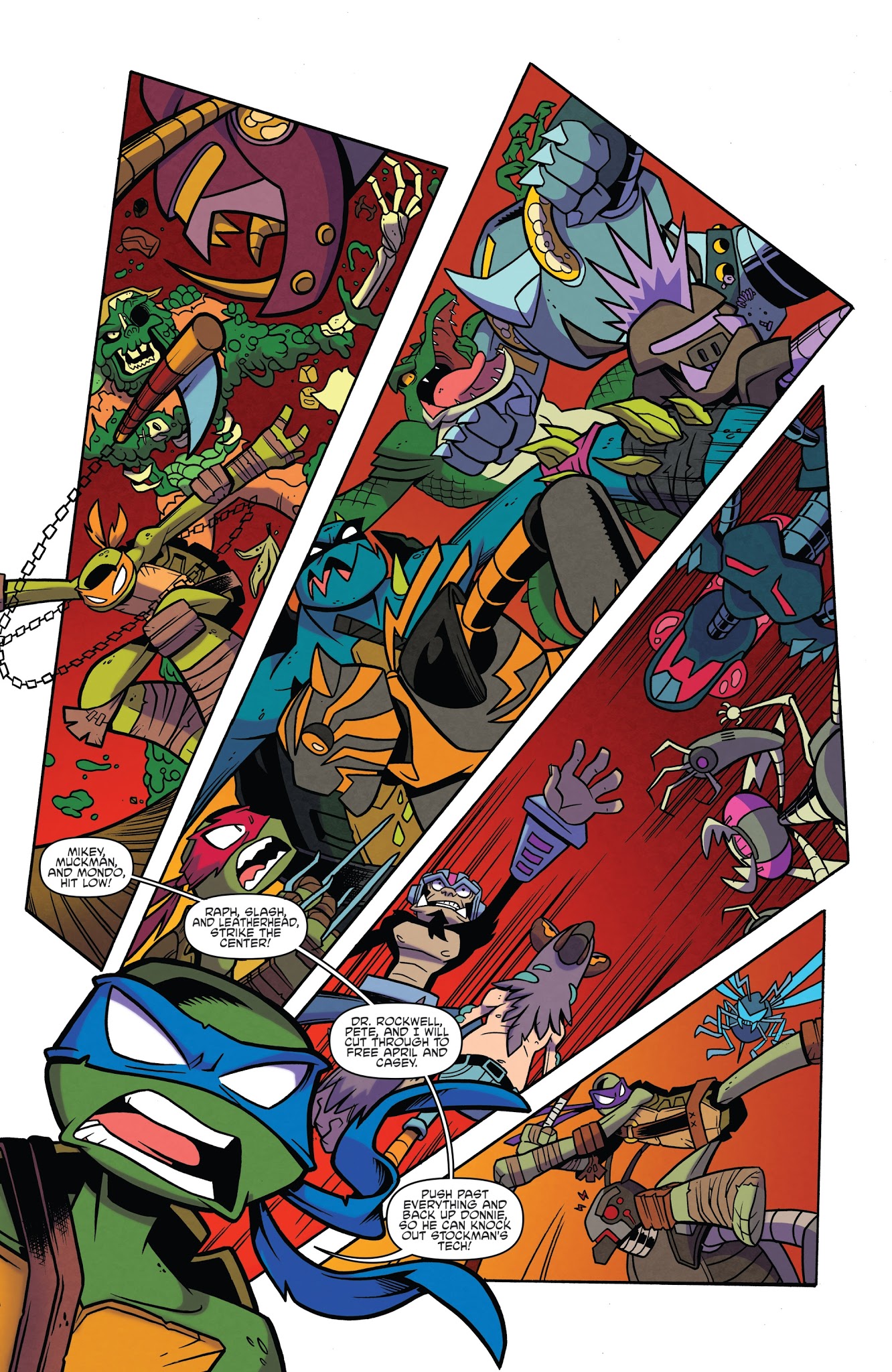 Read online Teenage Mutant Ninja Turtles Amazing Adventures: Robotanimals comic -  Issue #3 - 7