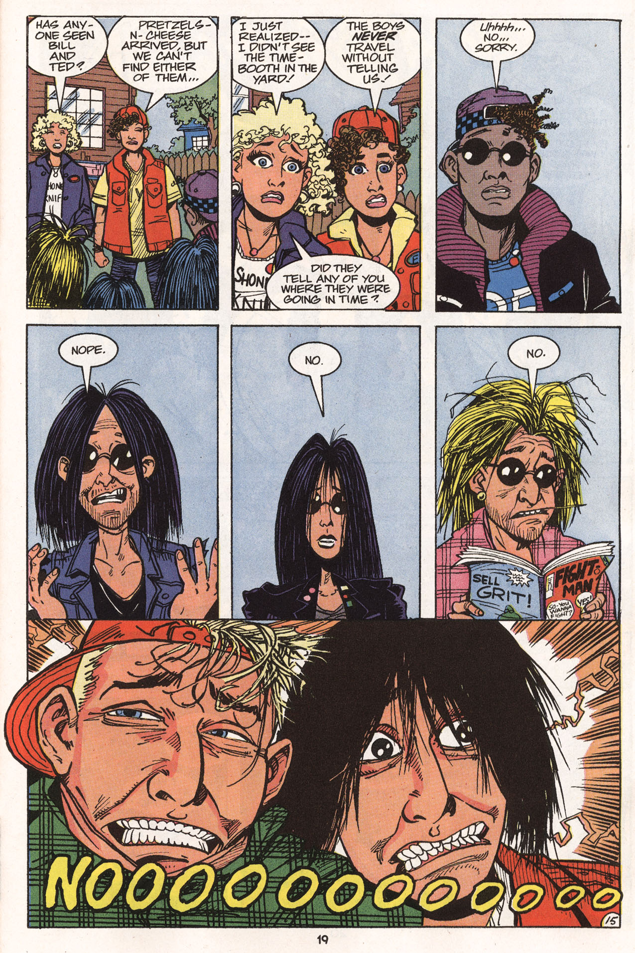 Read online Bill & Ted's Excellent Comic Book comic -  Issue #5 - 19