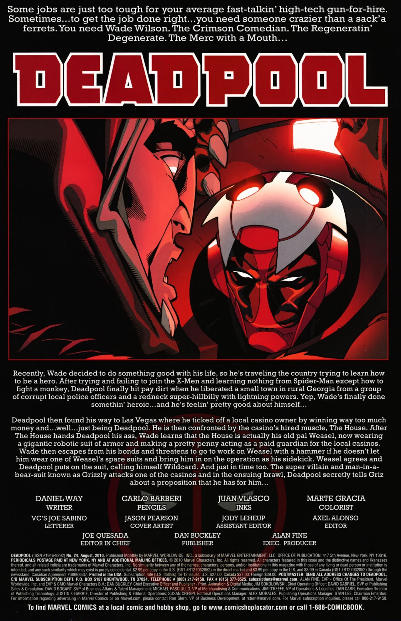 Read online Deadpool (2008) comic -  Issue #24 - 3