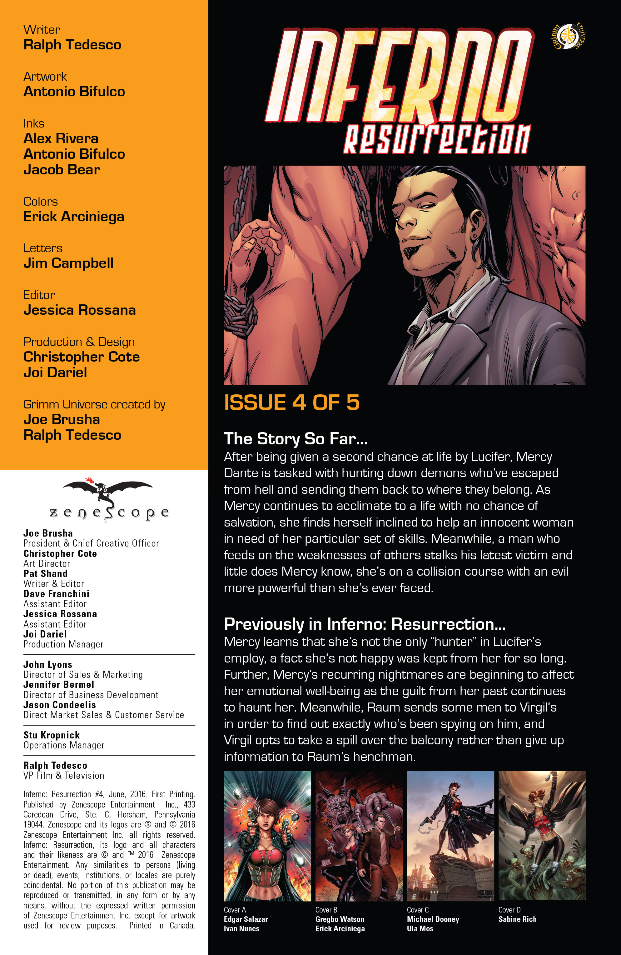 Read online Inferno: Resurrection comic -  Issue #4 - 2