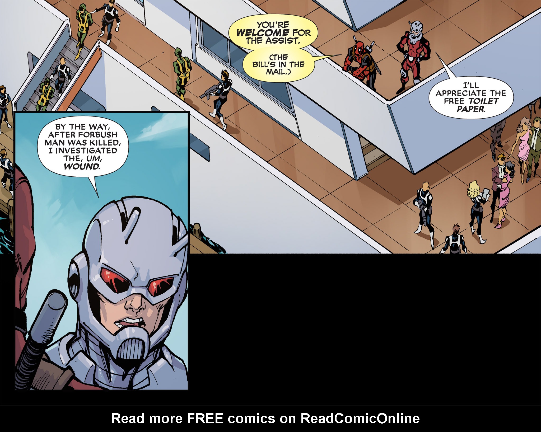 Read online Deadpool: Too Soon? Infinite Comic comic -  Issue #4 - 38