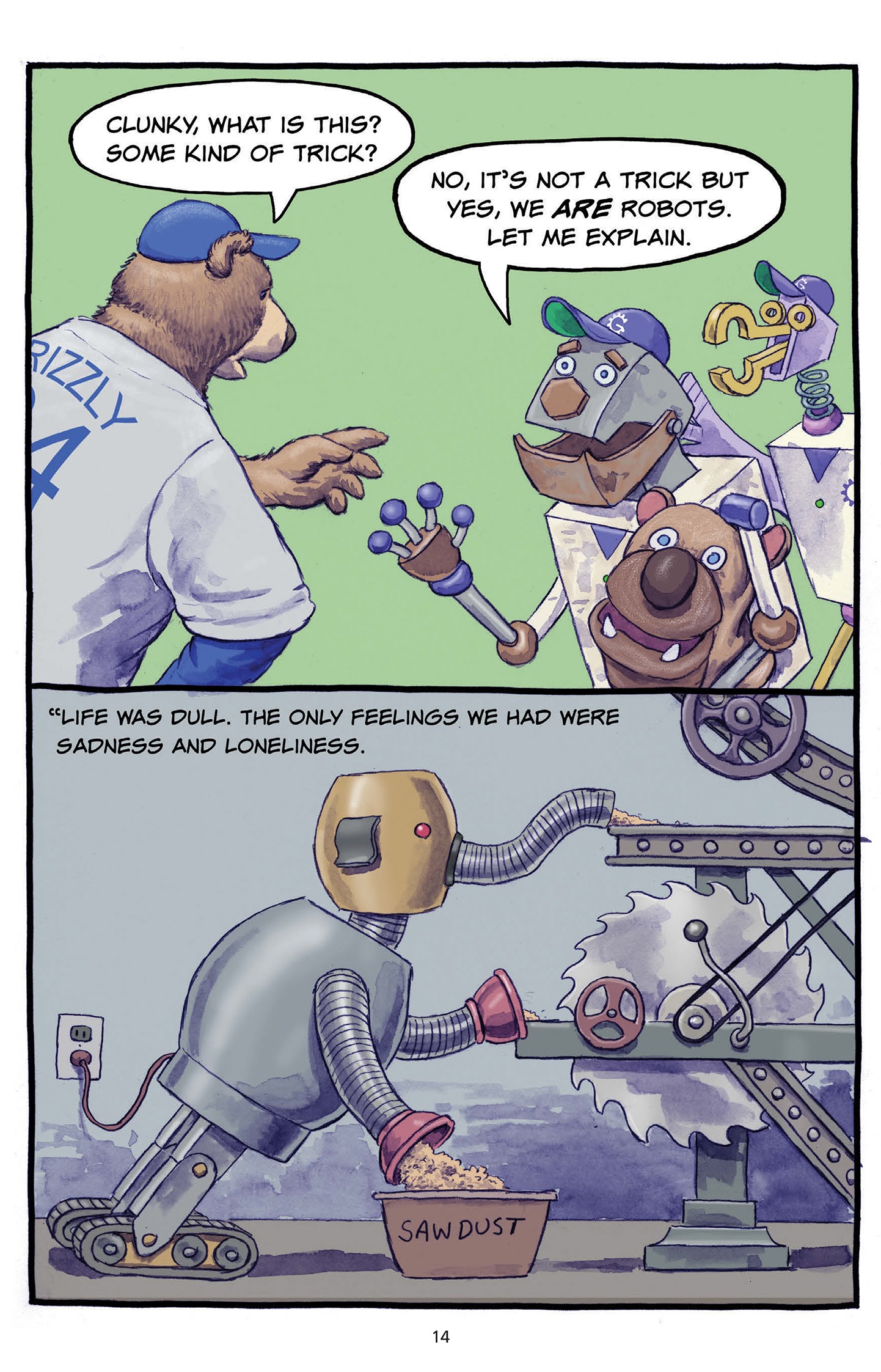 Read online Fuzzy Baseball comic -  Issue #3 - 16