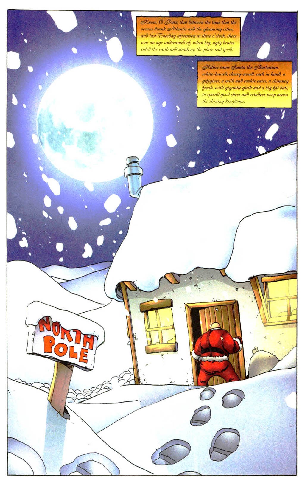 Read online Santa The Barbarian comic -  Issue # Full - 3