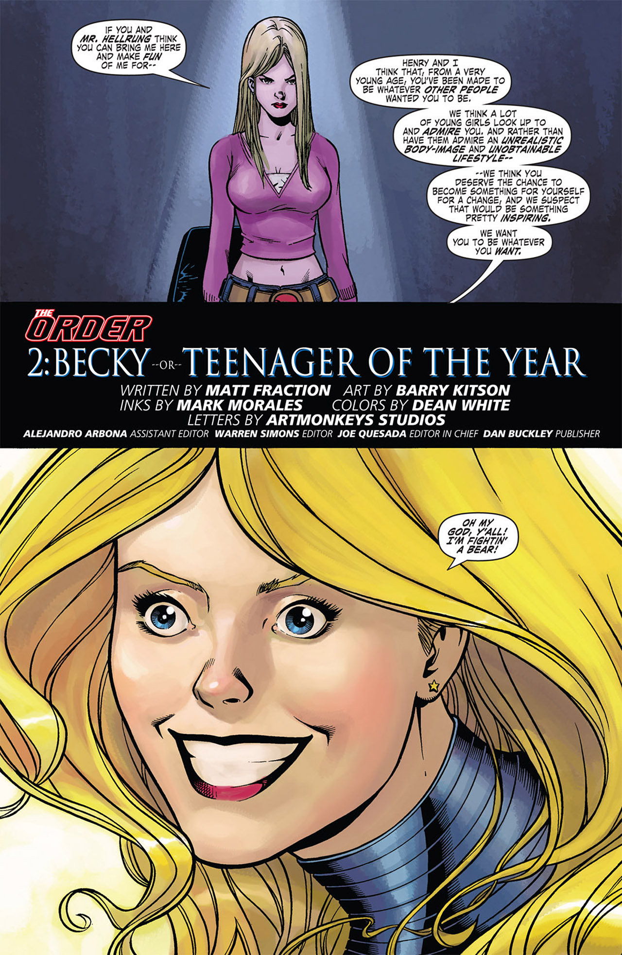 Read online The Order (2007) comic -  Issue #2 - 5