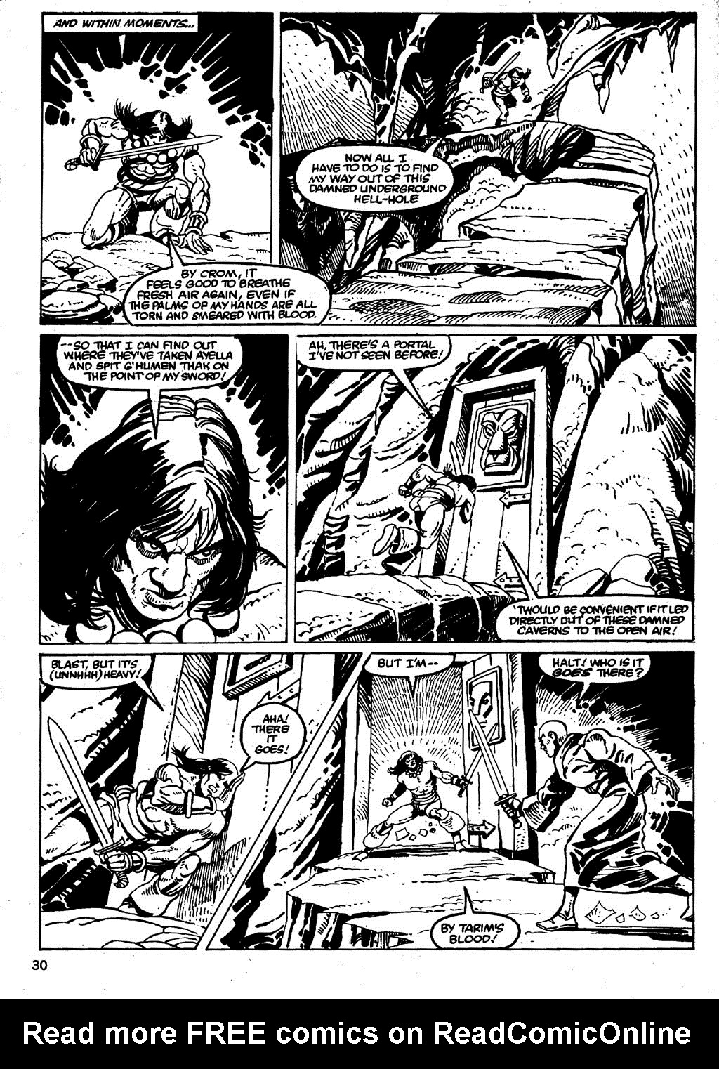 Read online The Savage Sword Of Conan comic -  Issue #86 - 30
