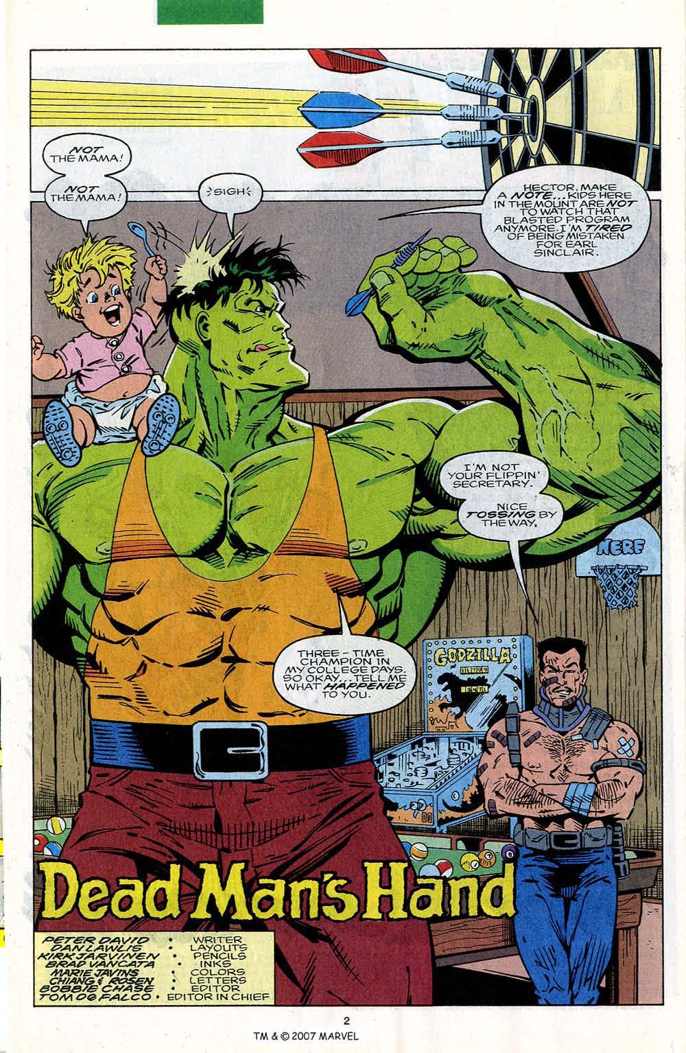 Read online The Incredible Hulk Annual comic -  Issue #19 - 4