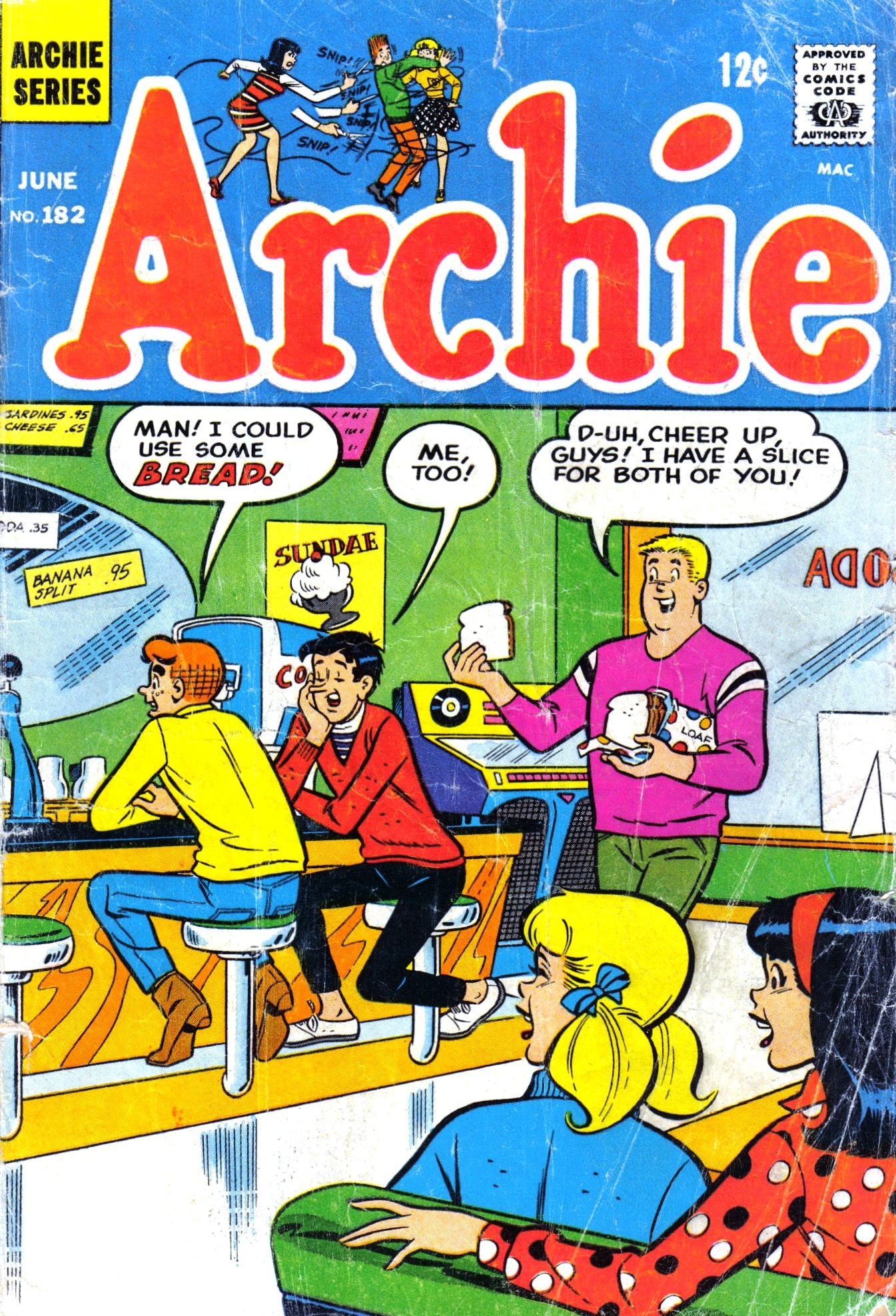 Read online Archie (1960) comic -  Issue #182 - 1