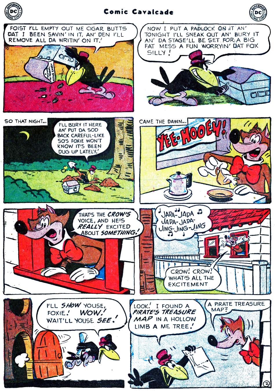 Read online Comic Cavalcade comic -  Issue #57 - 4