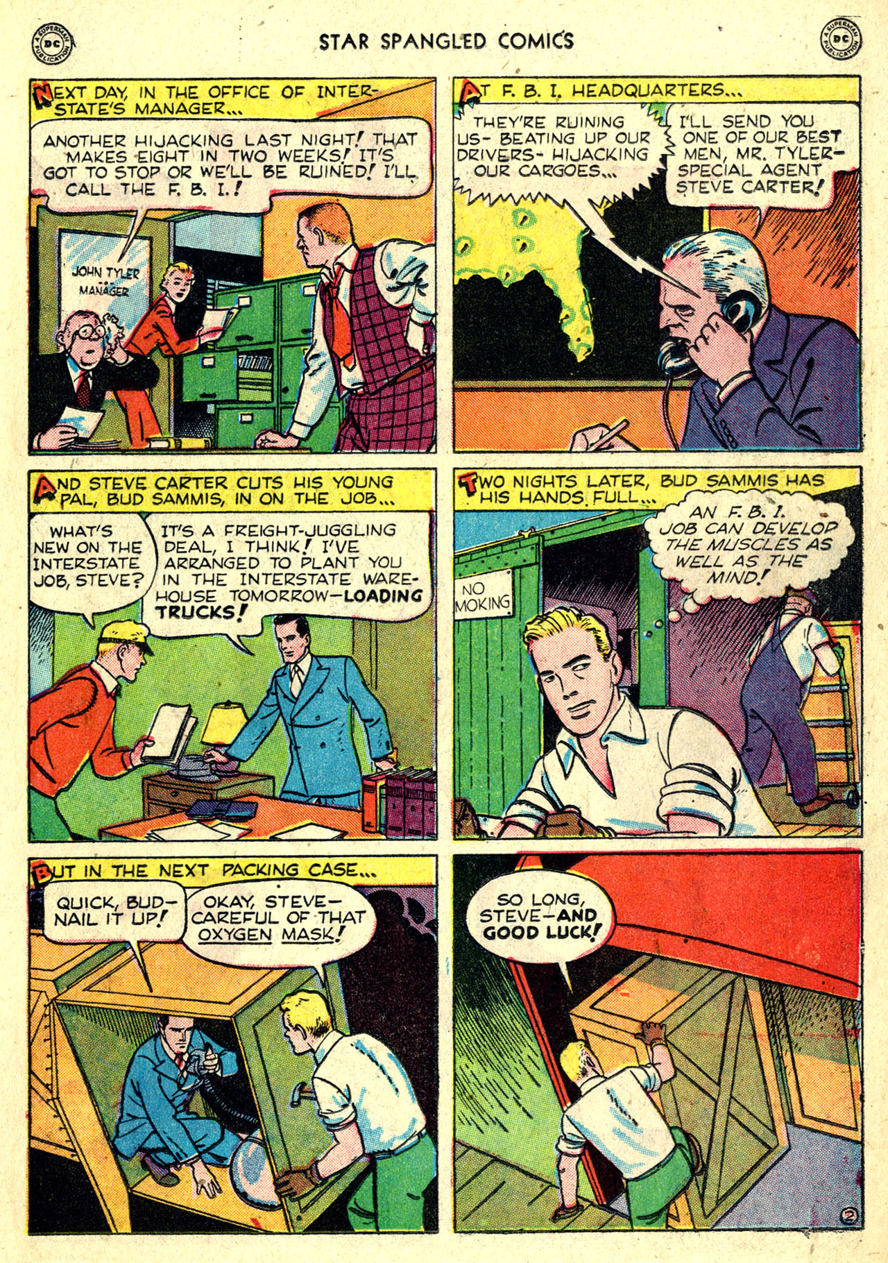 Read online Star Spangled Comics comic -  Issue #91 - 33
