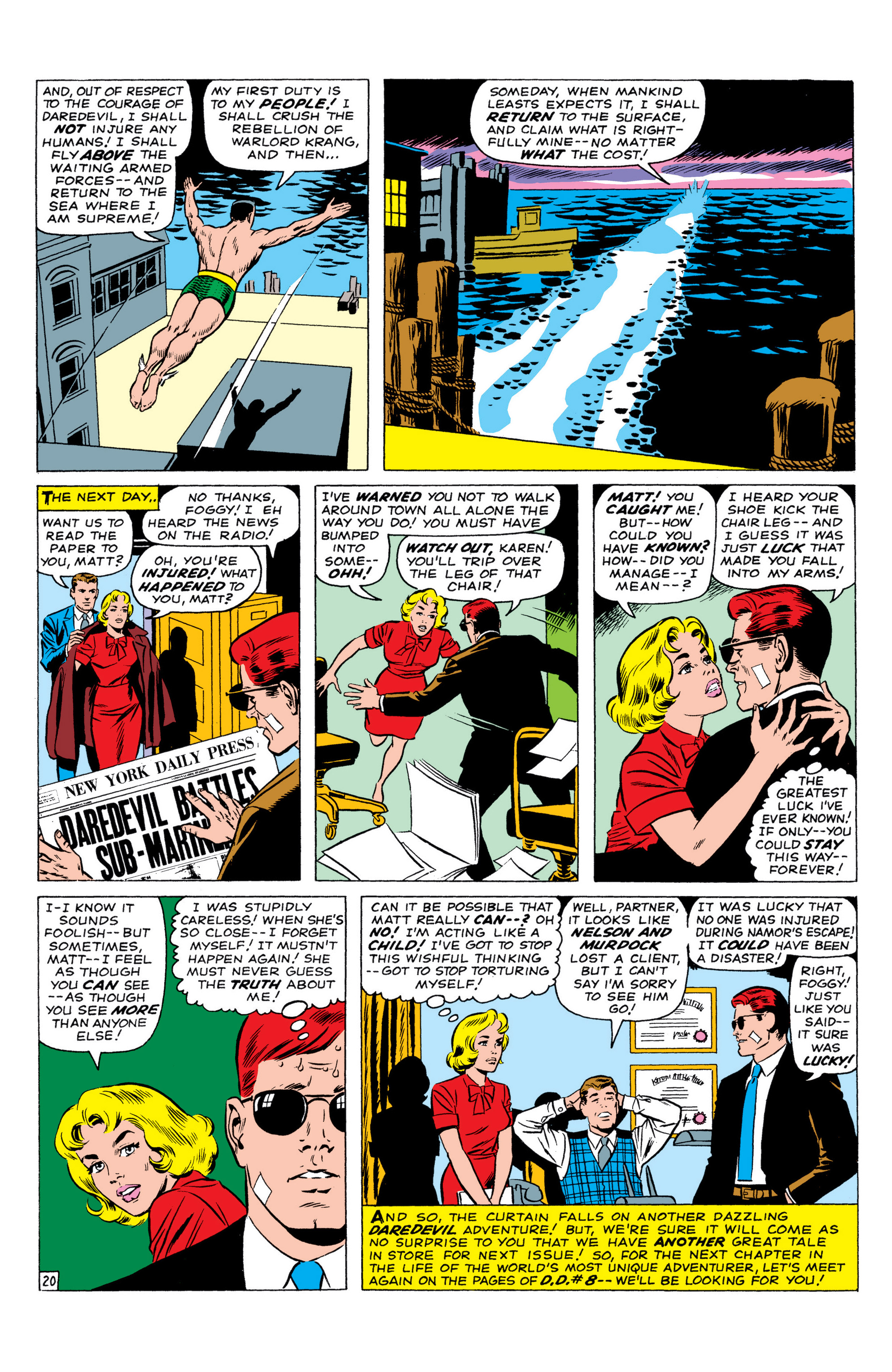 Read online Marvel Masterworks: Daredevil comic -  Issue # TPB 1 (Part 2) - 62