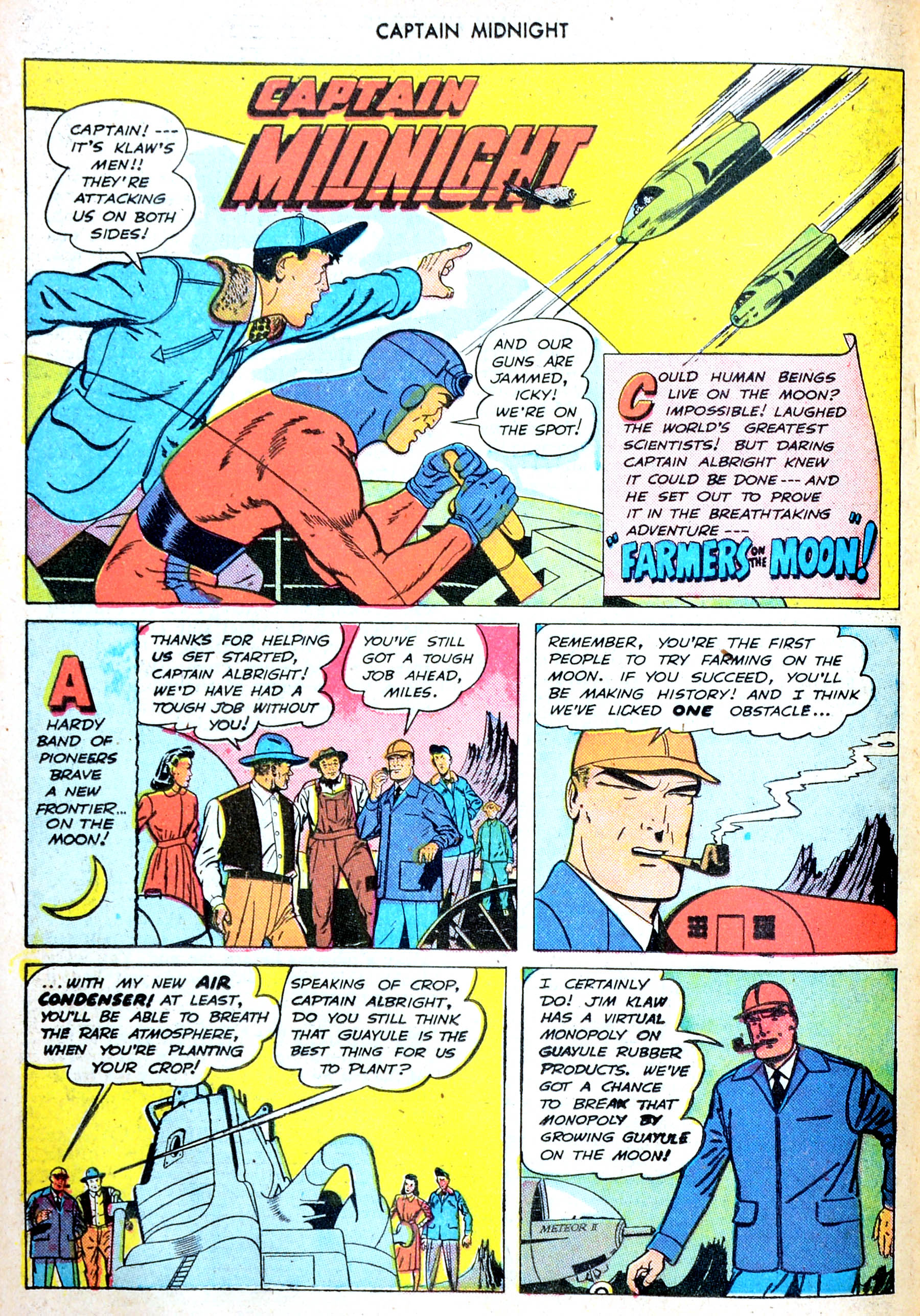 Read online Captain Midnight (1942) comic -  Issue #62 - 17